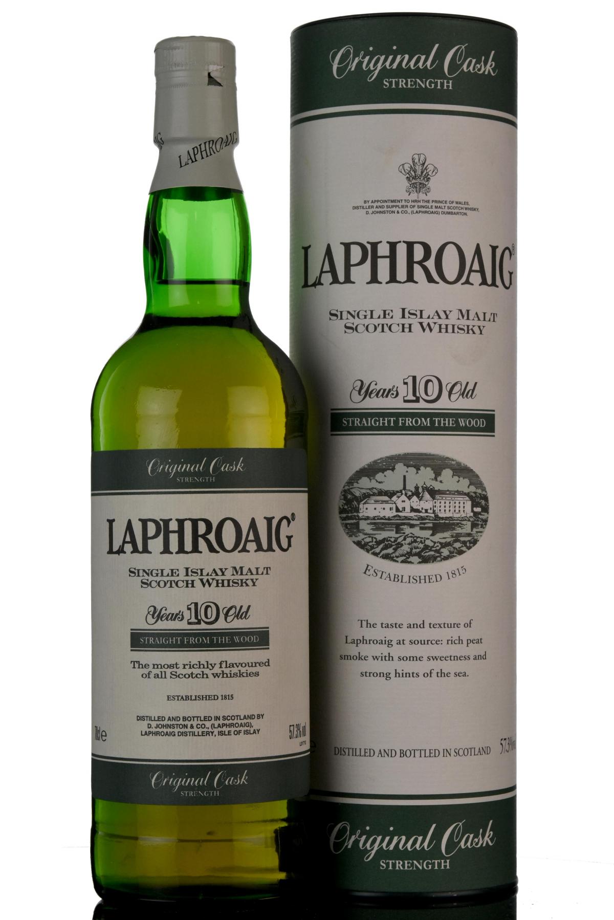 Laphroaig 10 Year Old - Original Cask Strength - 57.3%