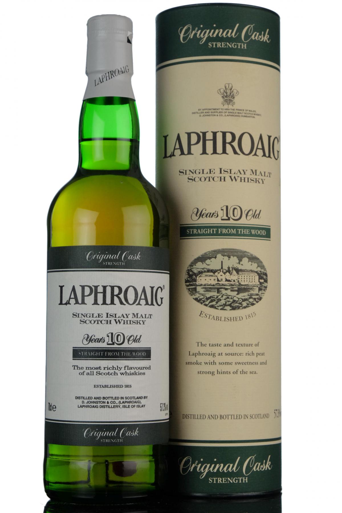Laphroaig 10 Year Old - Original Cask Strength - 57.3%
