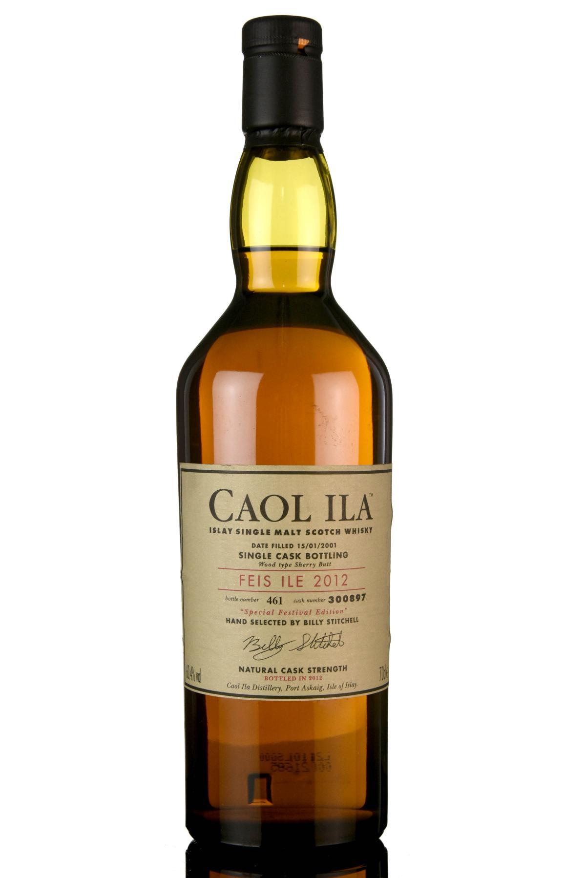 Caol Ila 2001 - Festival 2012 - Single Cask 300897