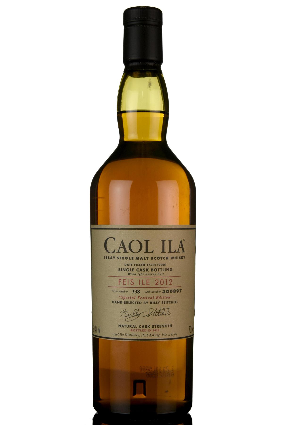 Caol Ila 2001 - Festival 2012 - Single Cask 300897