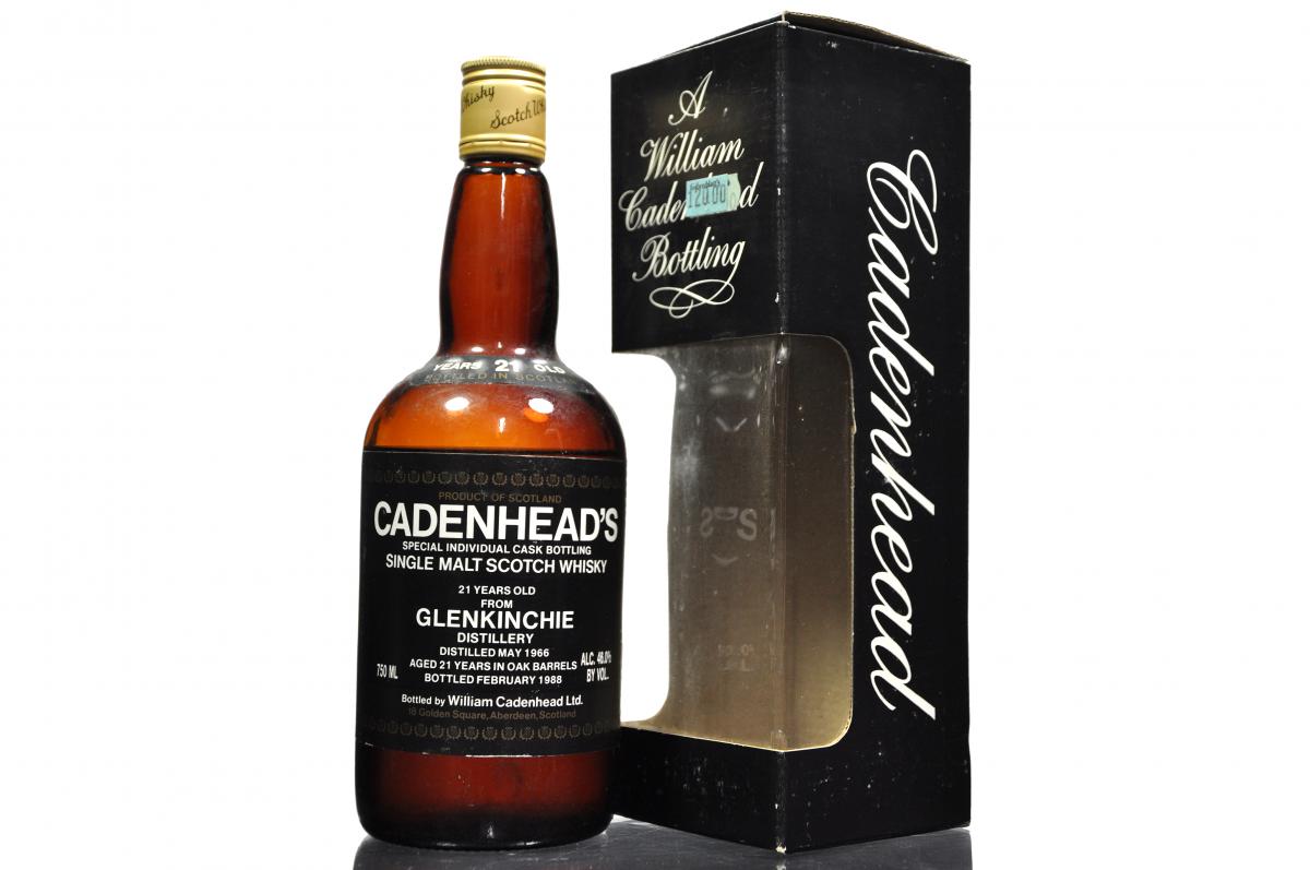Glenkinchie 1966-1988 - 21 Year Old - Cadenhead Dumpy