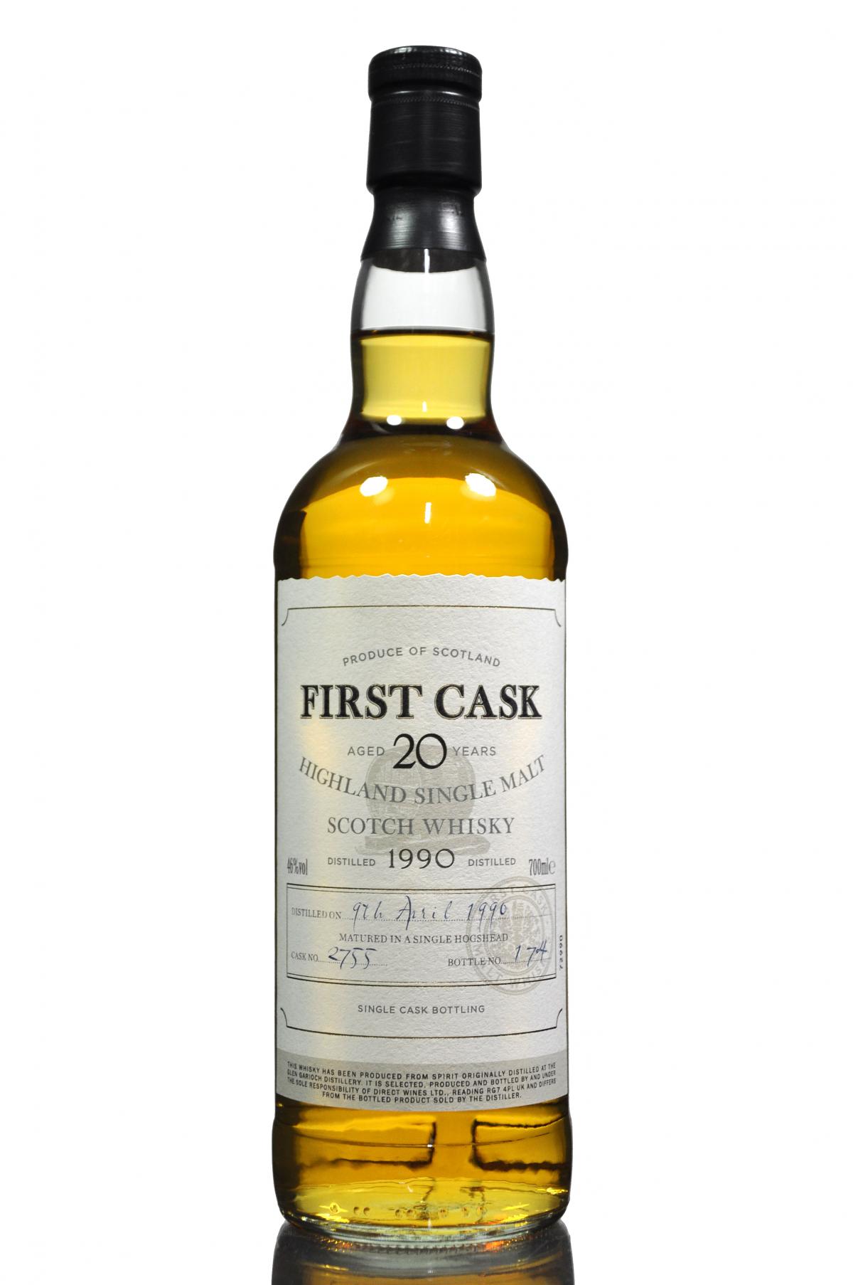 Glen Garioch 1990 - 20 Year Old - First Cask 2755