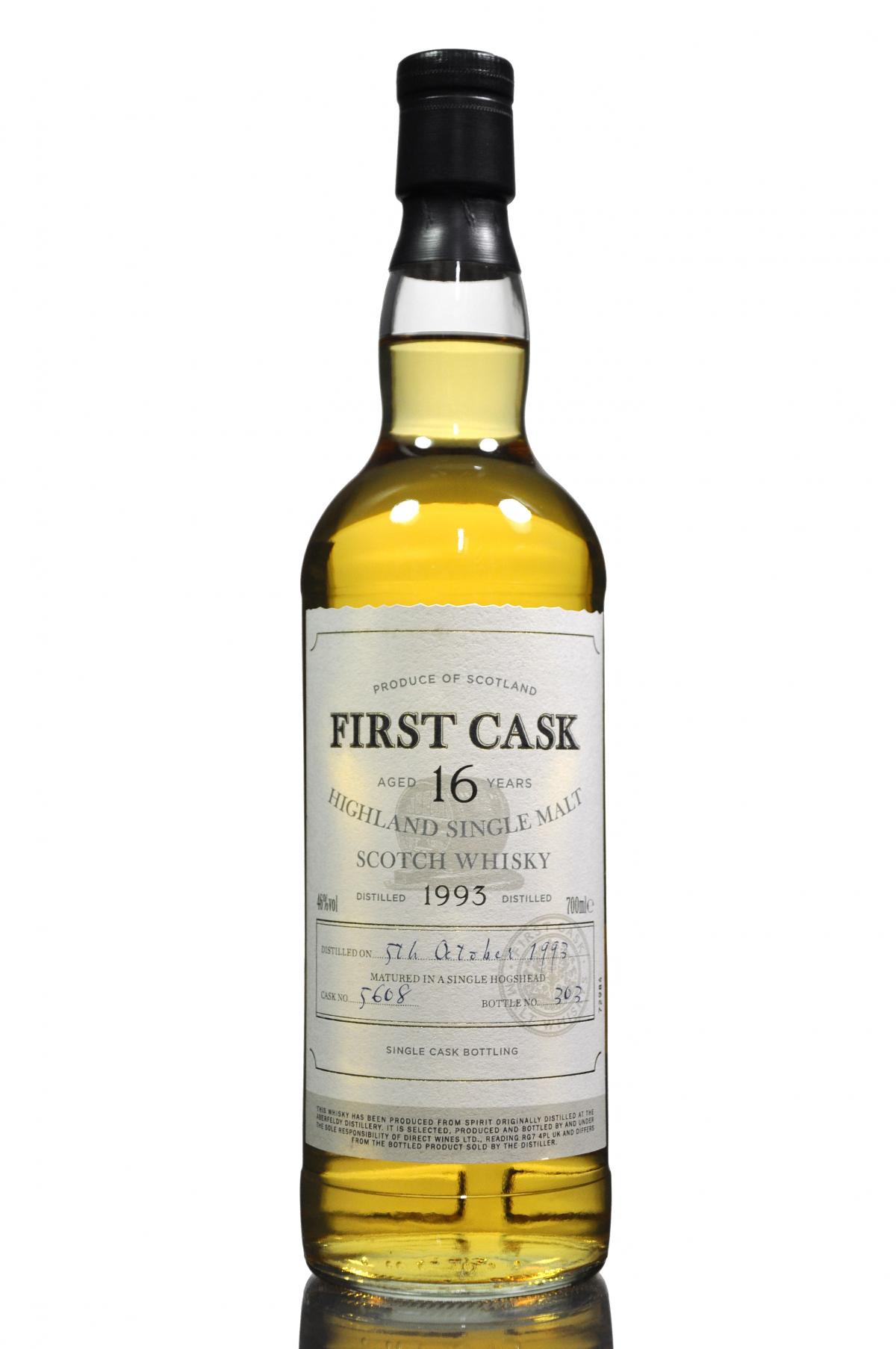 Aberfeldy 1993 - 16 Year Old - First Cask  - Single Cask 5608