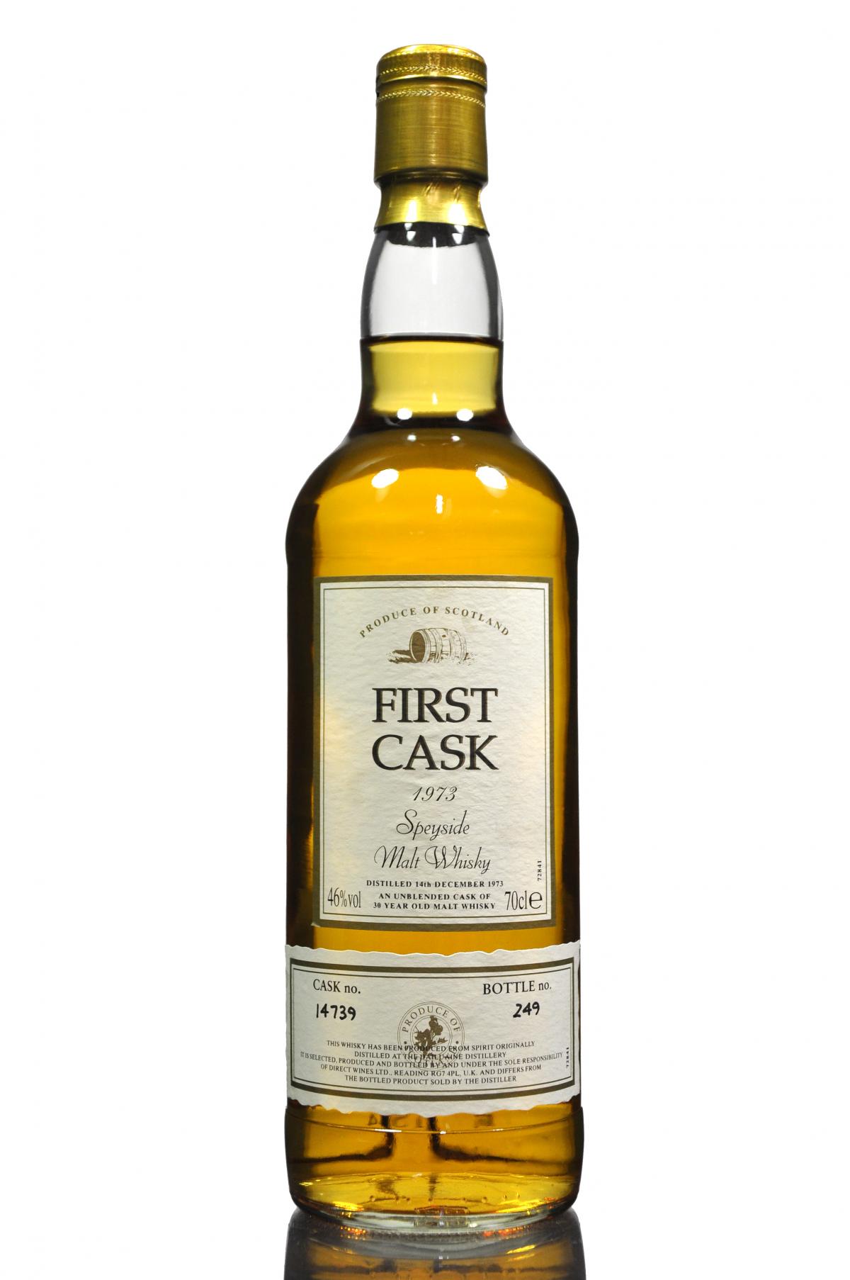 Dailuaine 1973 - 30 Year Old - First Cask 14739