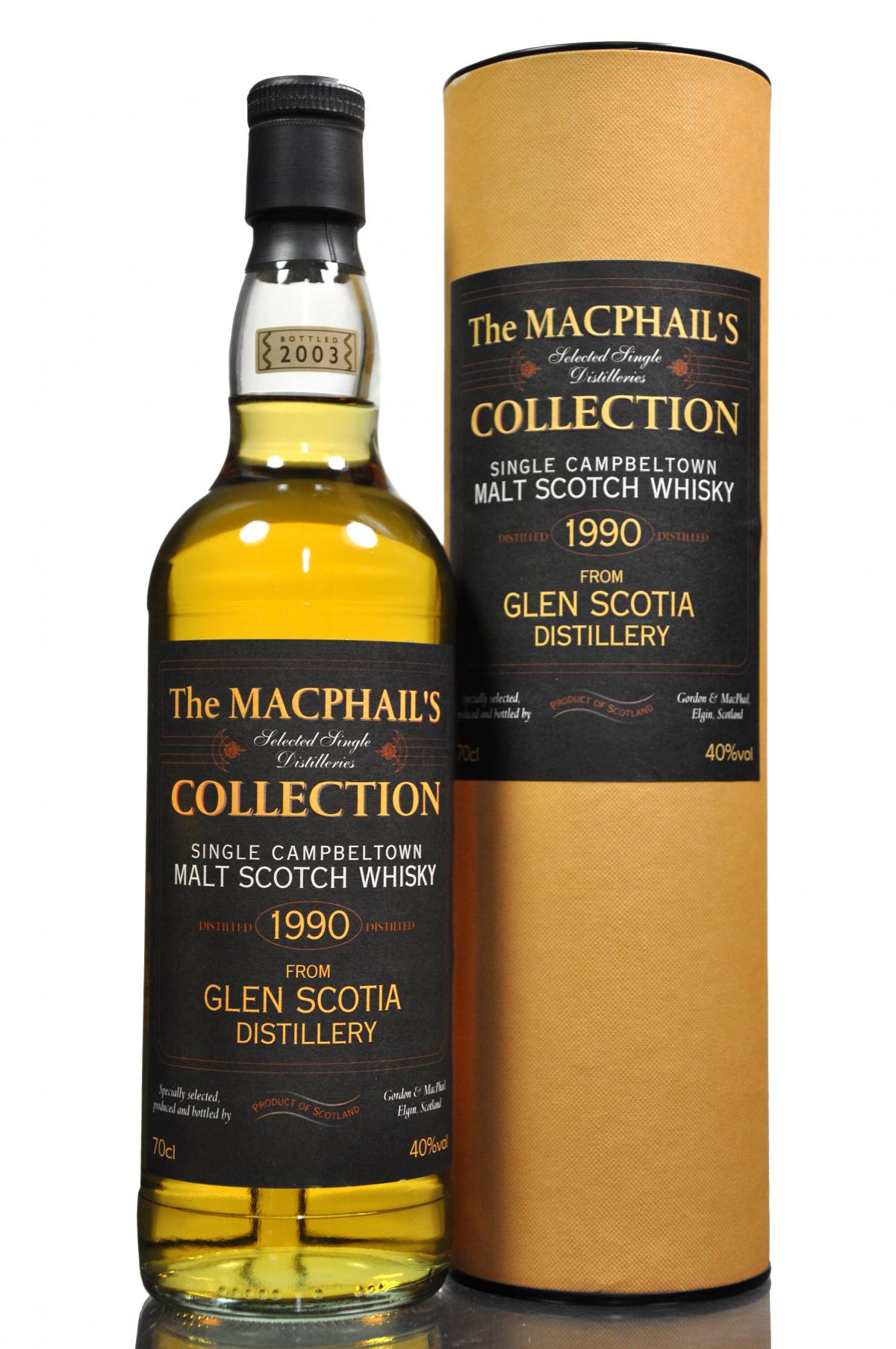 Glen Scotia 1990-2003 -  MacPhails Collection
