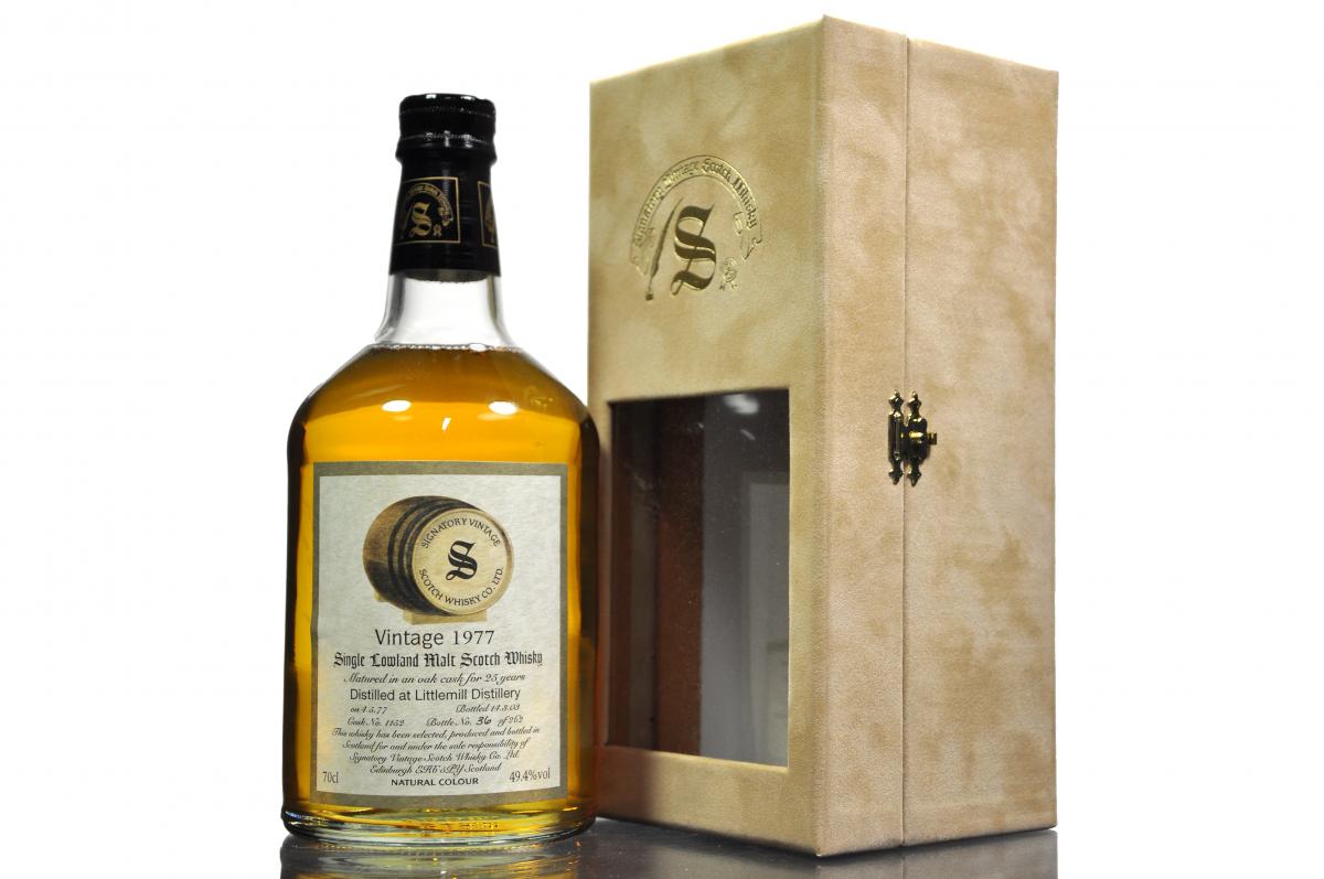 Littlemill 1977-2003 - 25 Year Old - Signatory Vintage