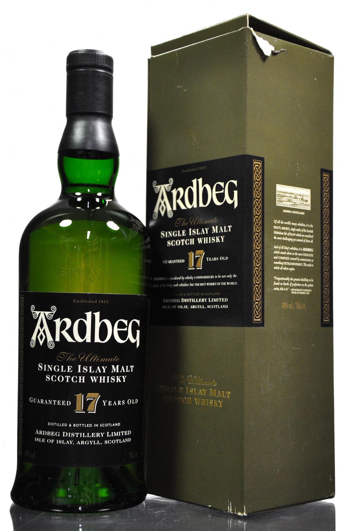 Ardbeg 17 Year Old - 1990s