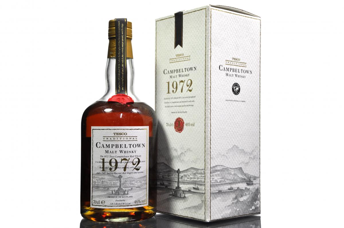 Campbeltown 1972 Springbank - Exclusive For Tescos