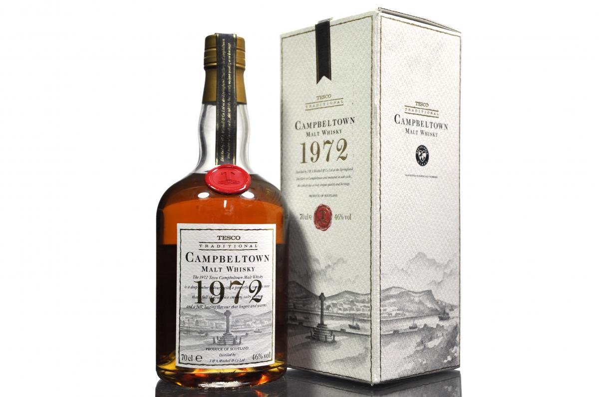 Campbeltown 1972 Springbank - Exclusive For Tescos