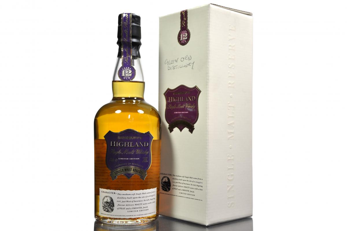 Sainsburys 12 Year Old Highland Malt
