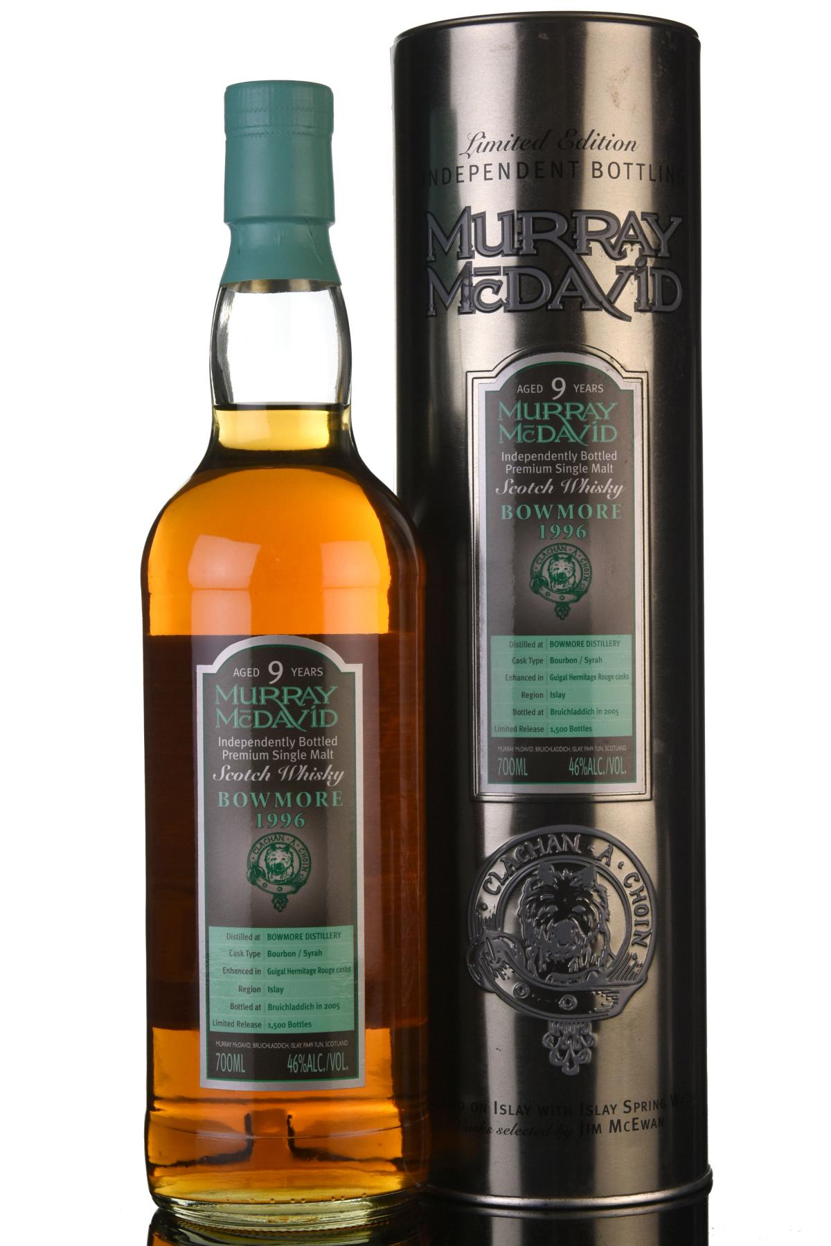 Bowmore 19962005  9 Year Old  Murray McDavid