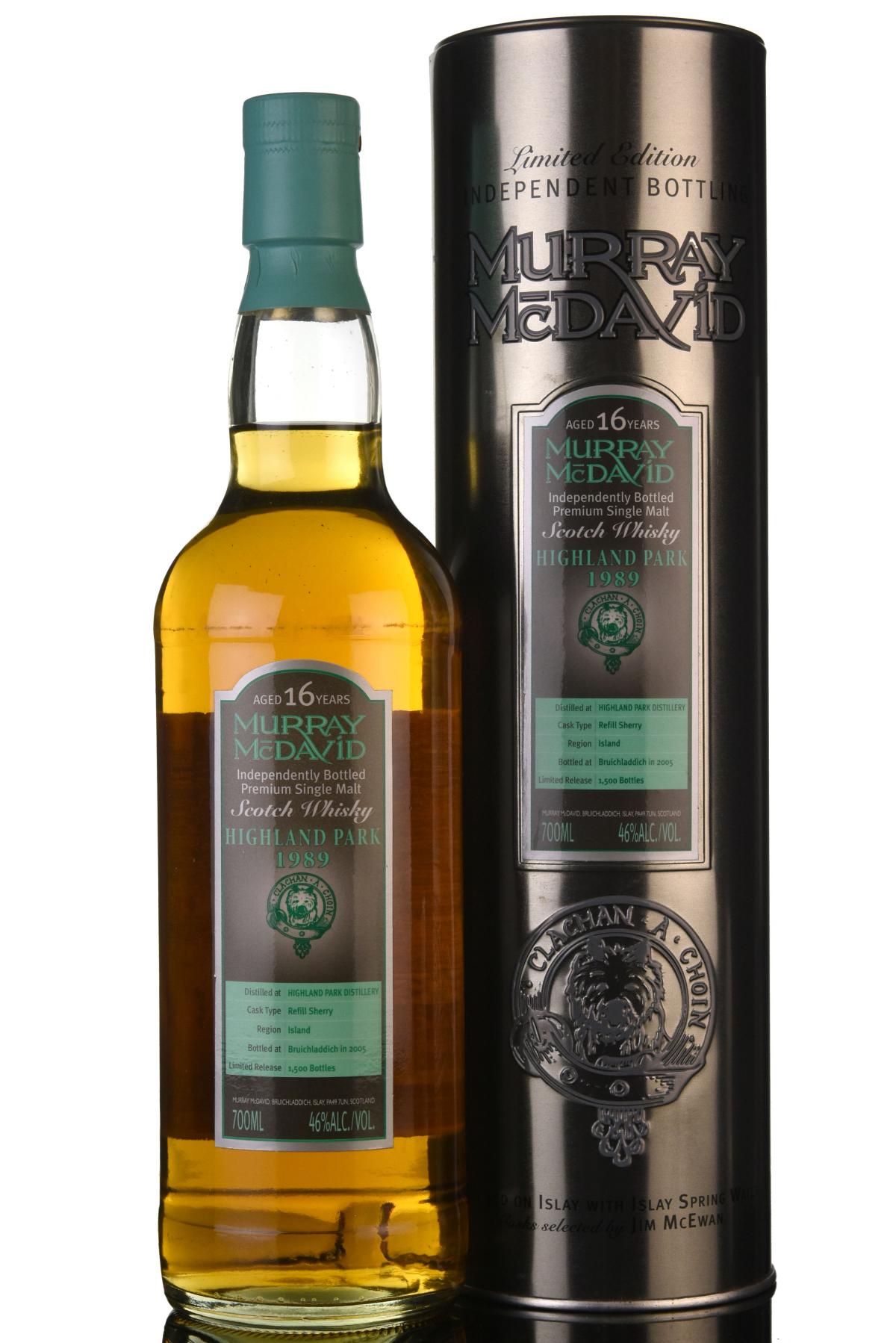 Highland Park 1989 - 2005 16 Murray Mcdavid