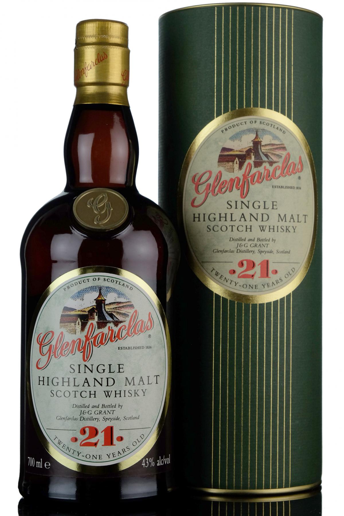 Glenfarclas 21 Year Old - Circa 2000