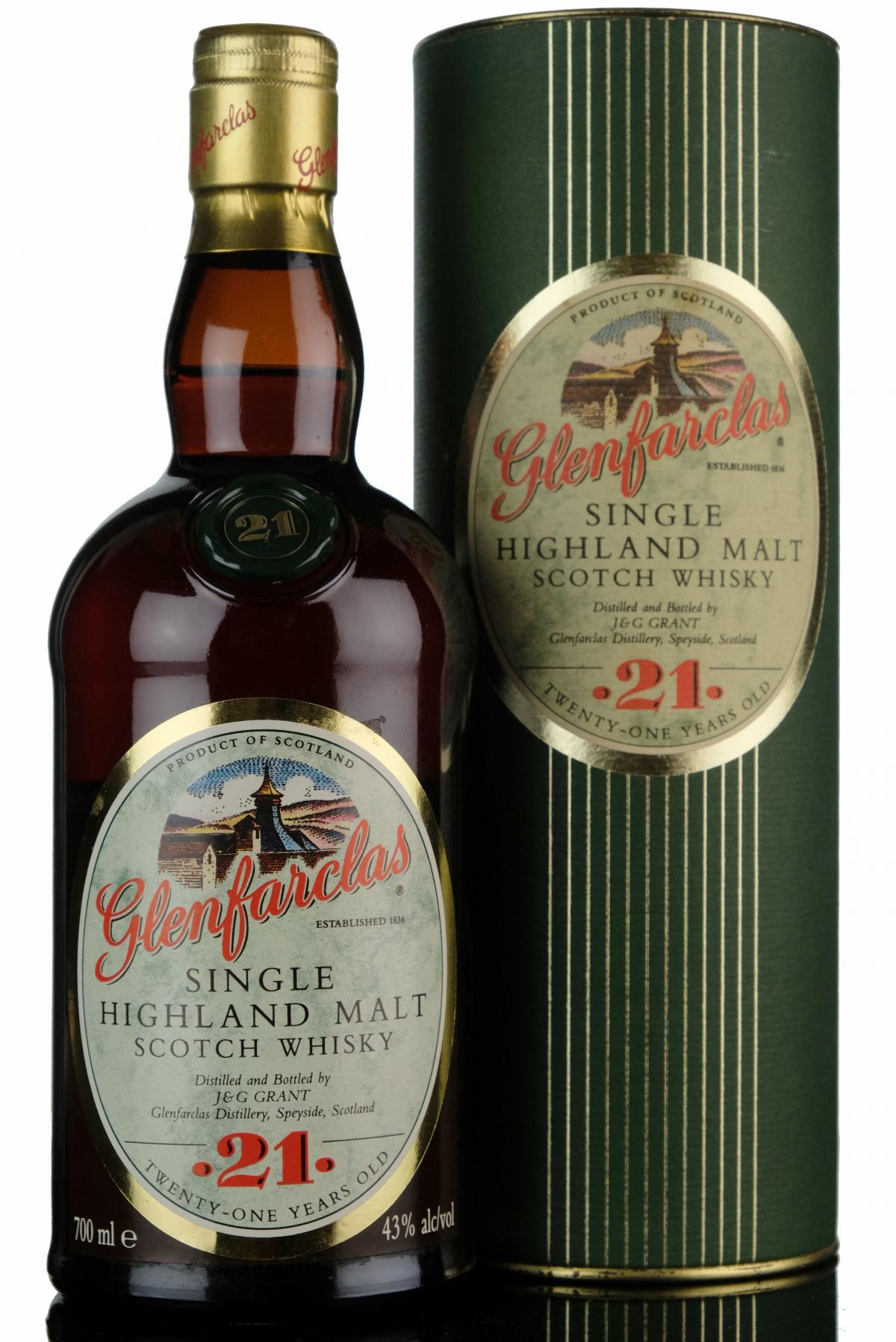 Glenfarclas 21 Year Old - Circa 2000