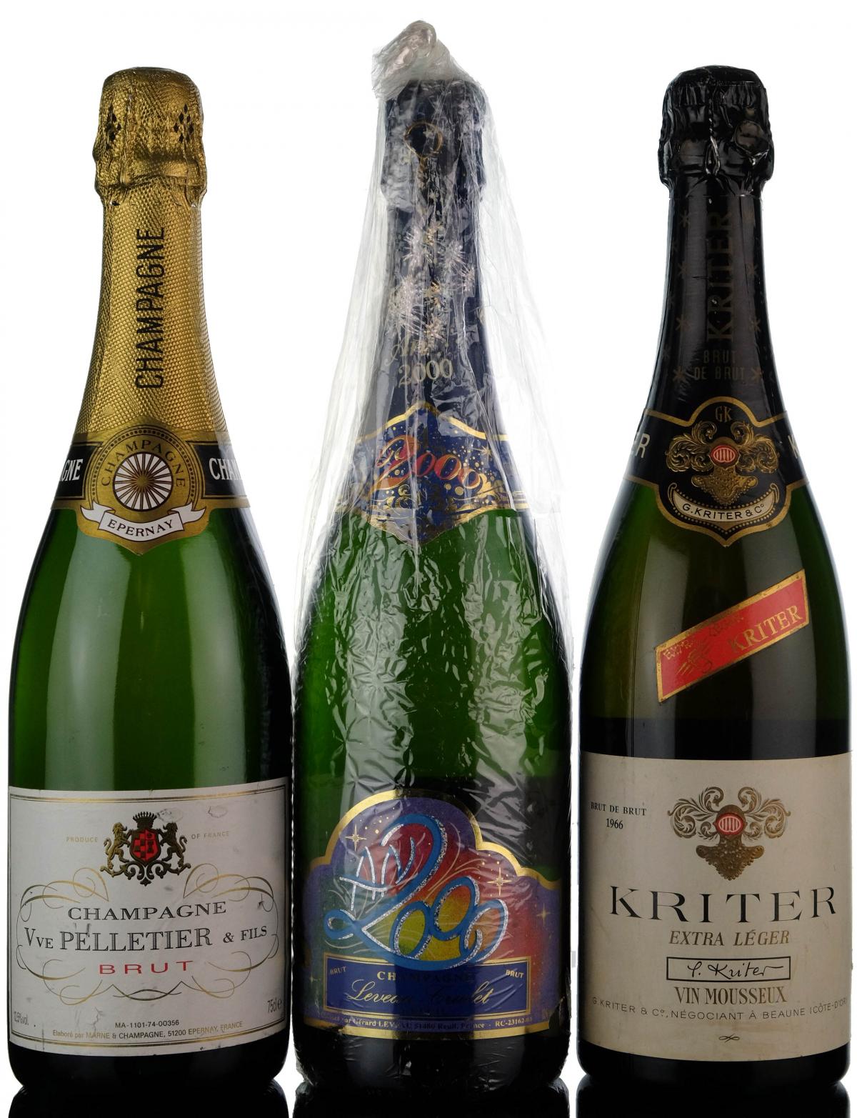 3 x Champagne