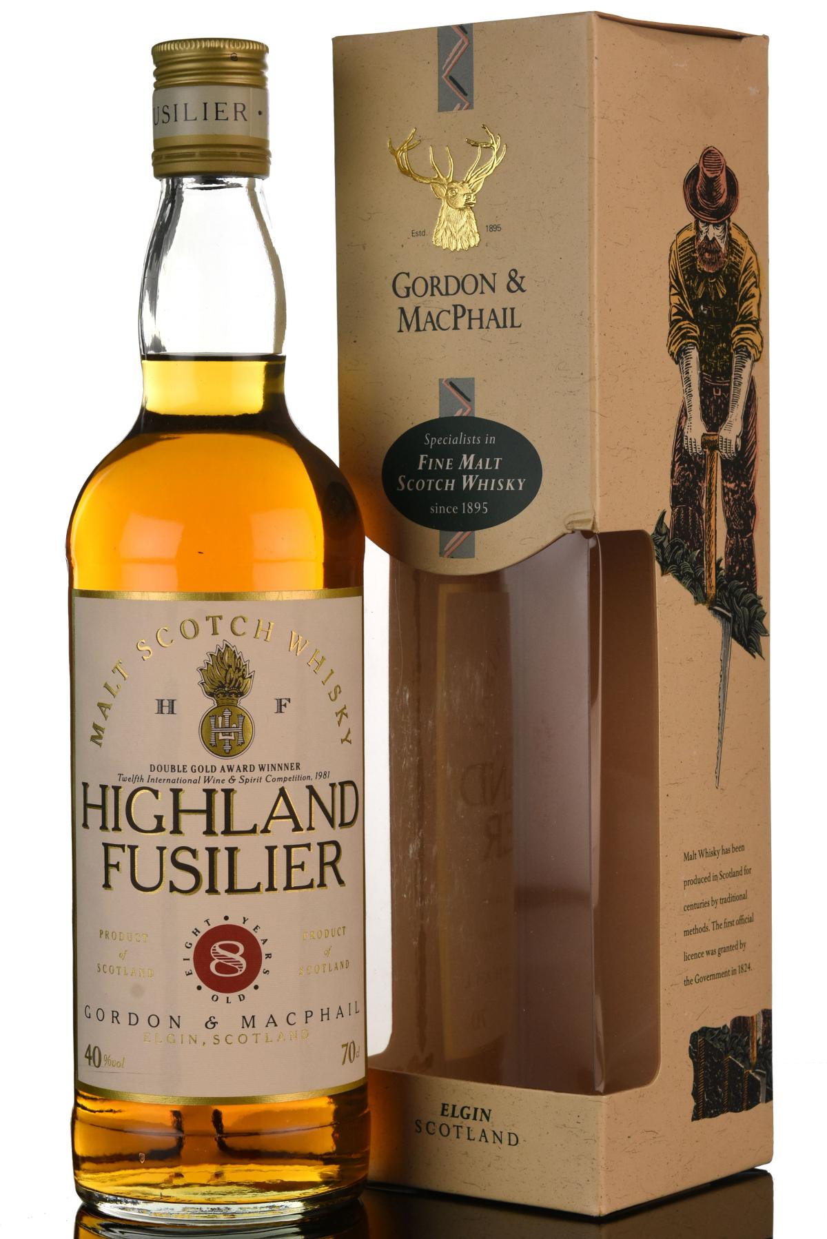 Highland Fusilier 8 Year Old - Gordon & MacPhail