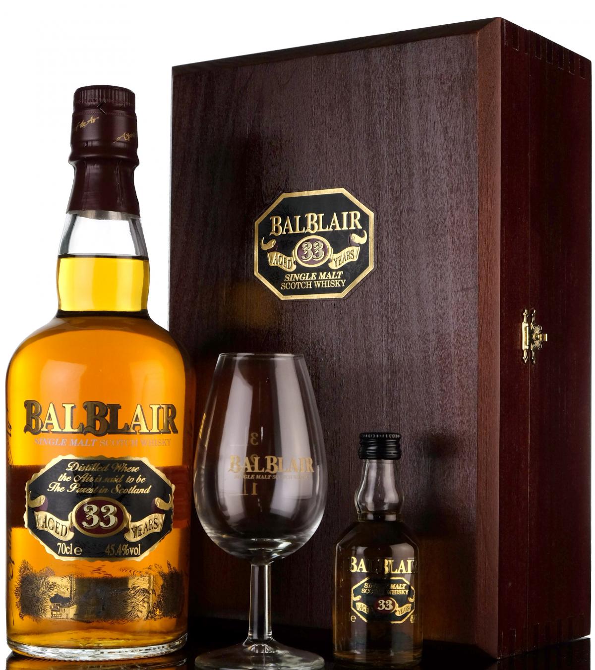 Balblair 33 Year Old - Presentation Set