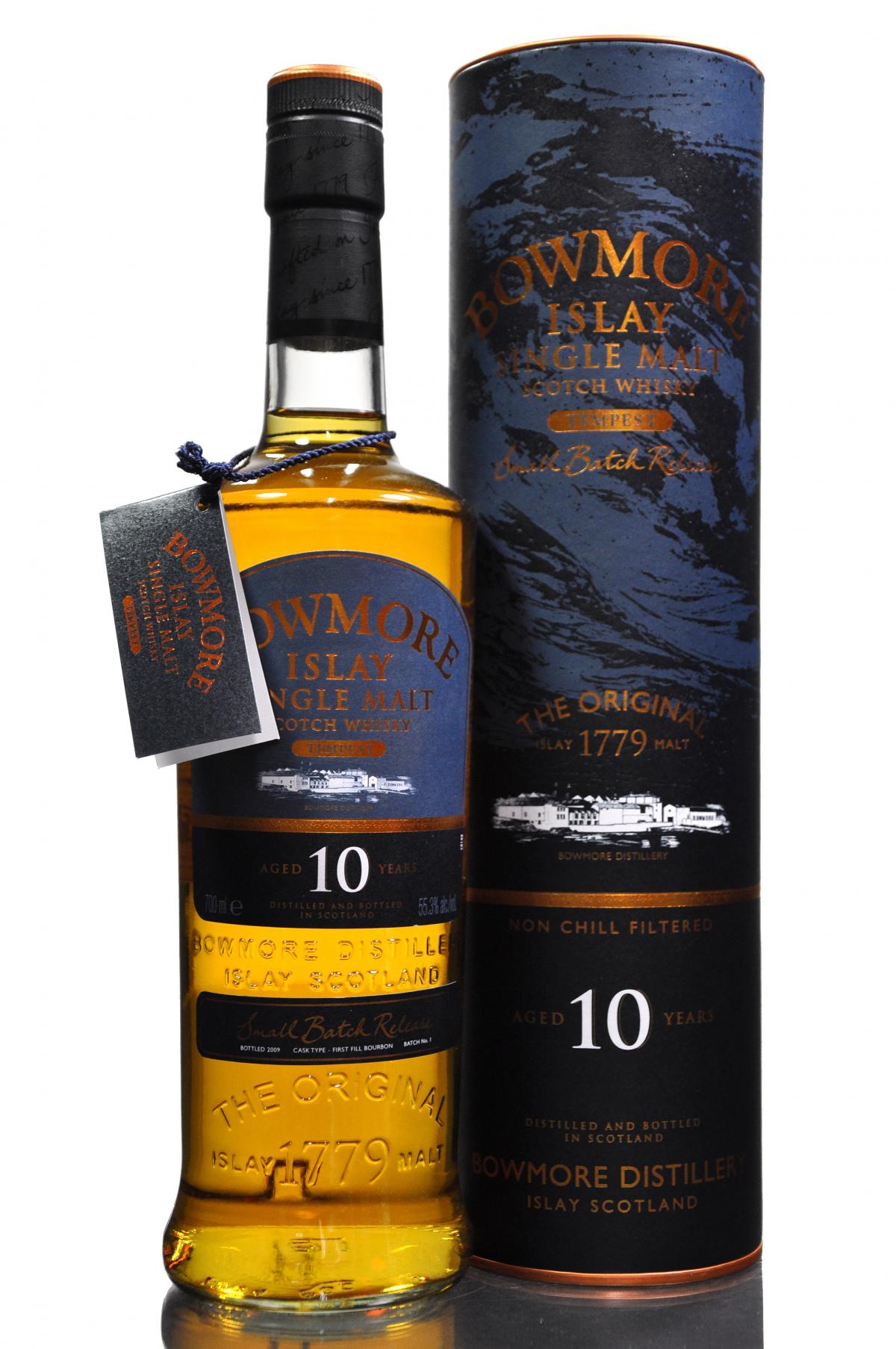 Bowmore 10 Year Old - Tempest - Batch 1 - 2009 Release