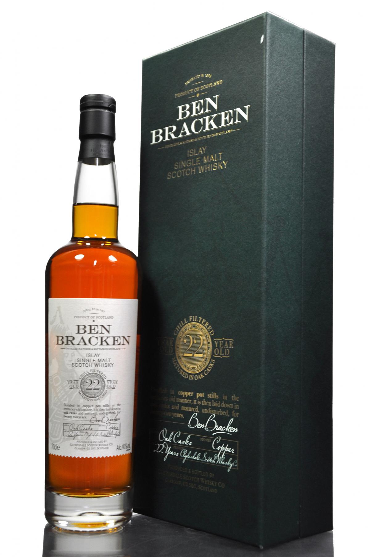 Ben Bracken 22 Year Old - Islay Single Malt