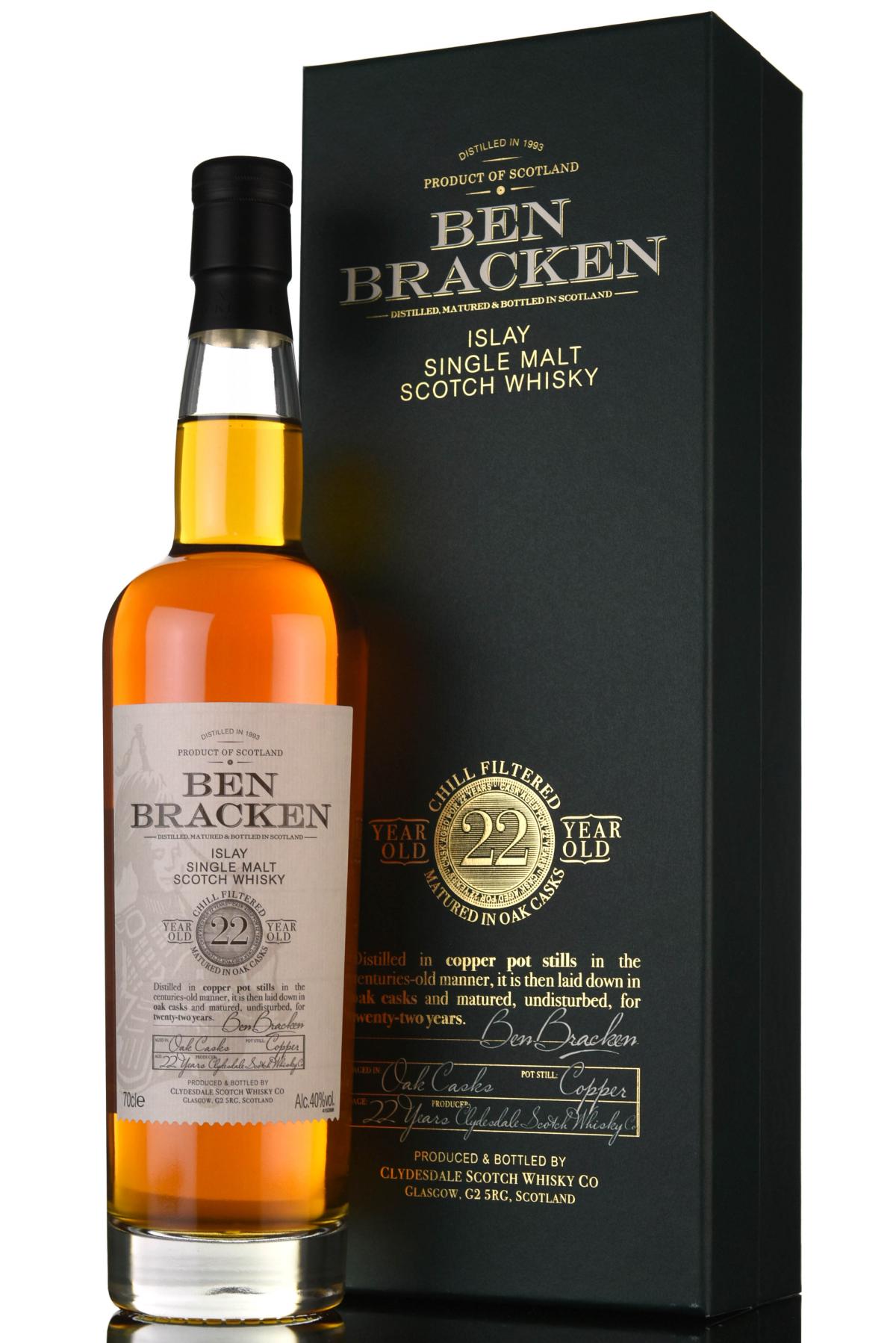 Ben Bracken 22 Year Old - Islay Single Malt