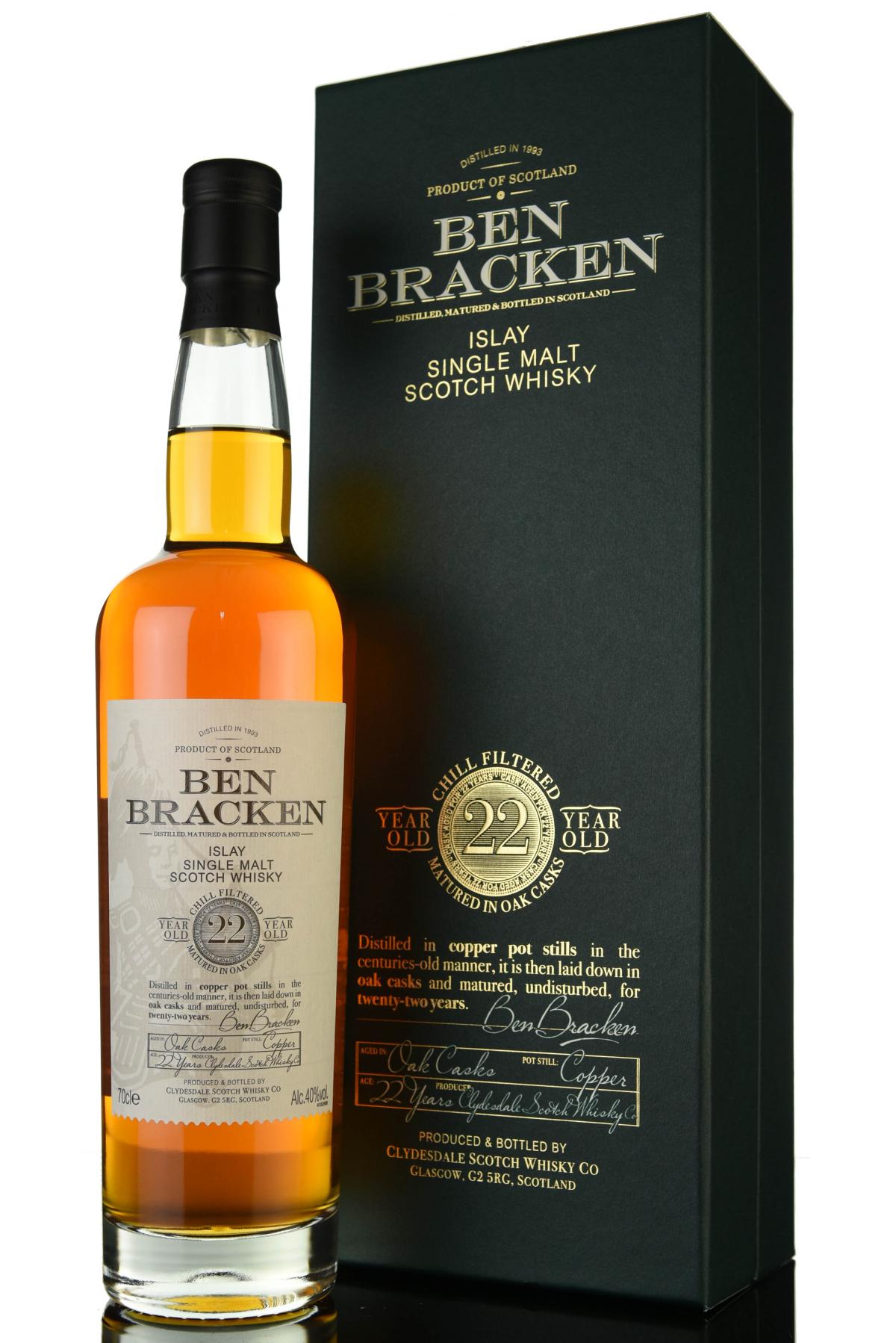 Ben Bracken 22 Year Old - Islay Single Malt