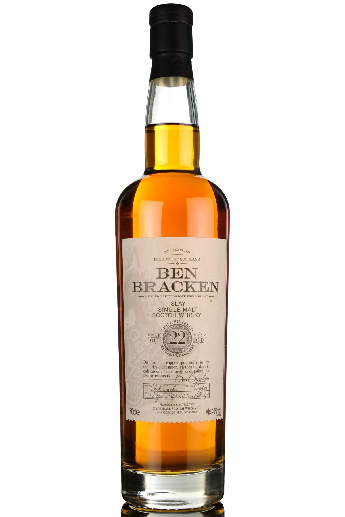 Ben Bracken 22 Year Old - Islay Single Malt