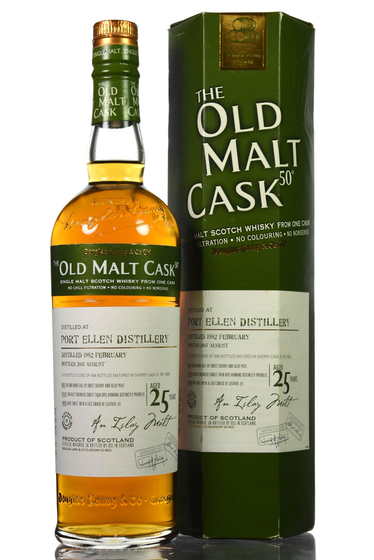 Port Ellen 1982-2007 - 25 Year Old - Douglas Laing - Old Malt Cask