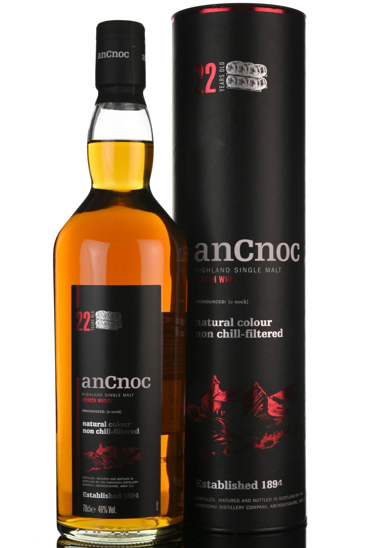 AnCnoc 22 Year Old