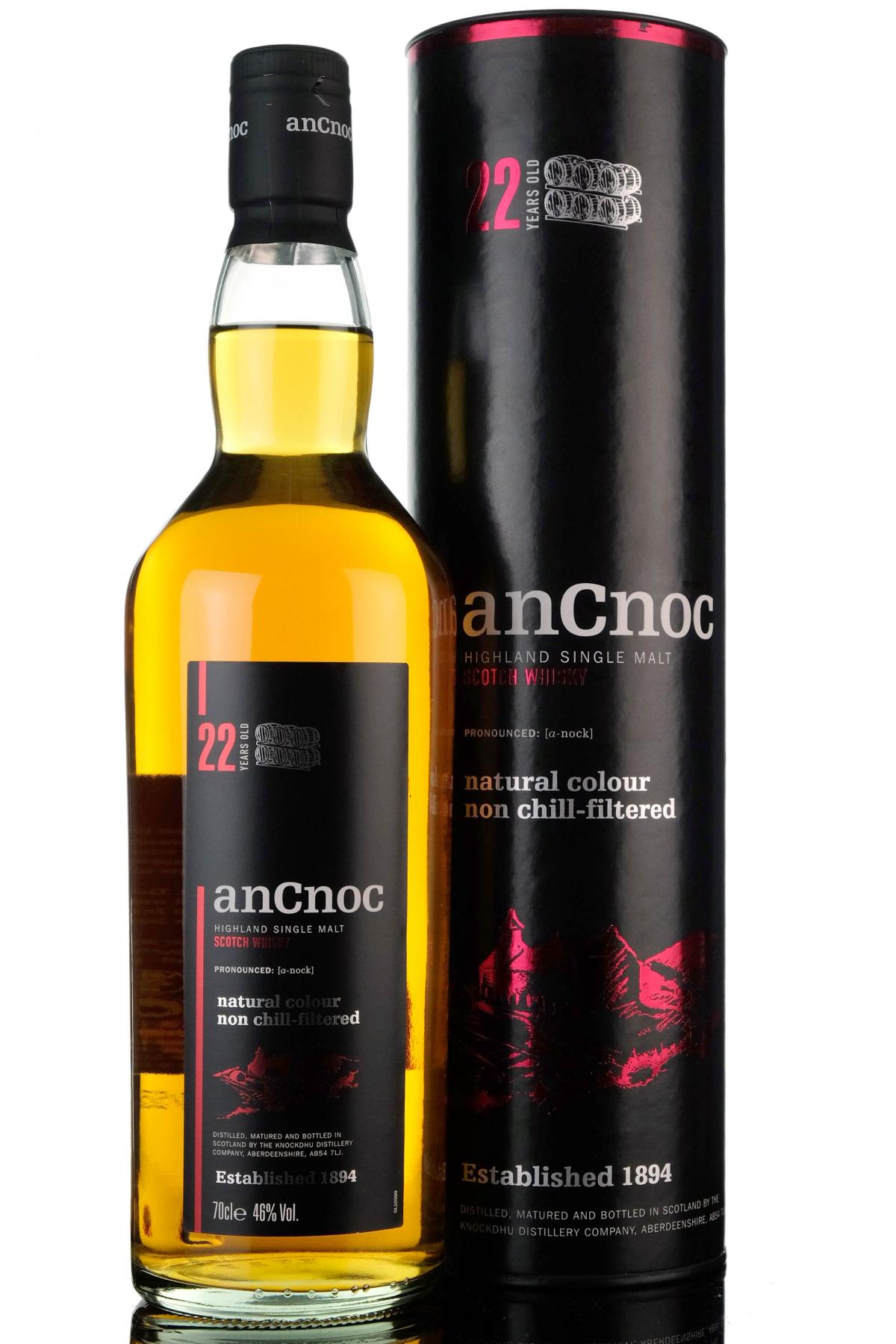 AnCnoc 22 Year Old