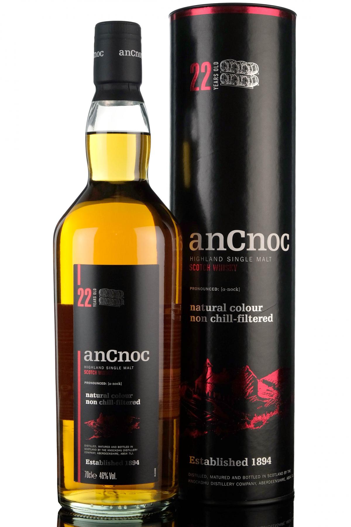AnCnoc 22 Year Old