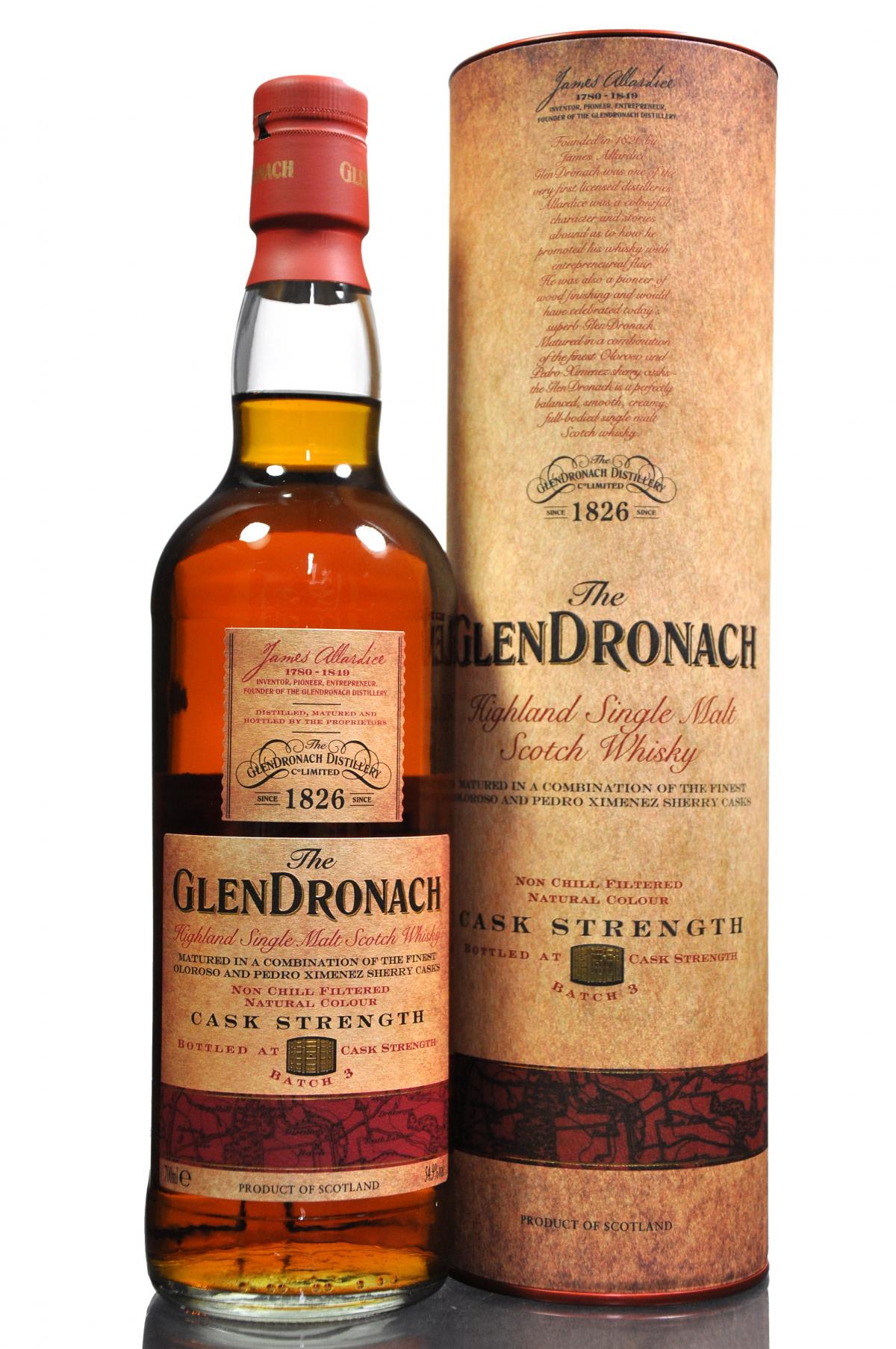 Glendronach Batch 3 - Cask Strength