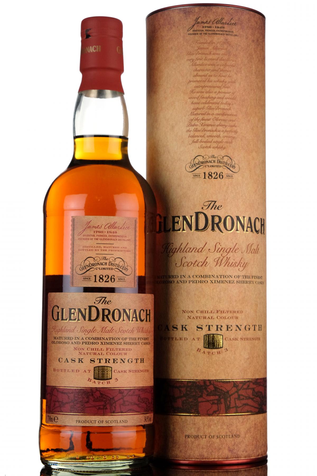 Glendronach Batch 3 - Cask Strength