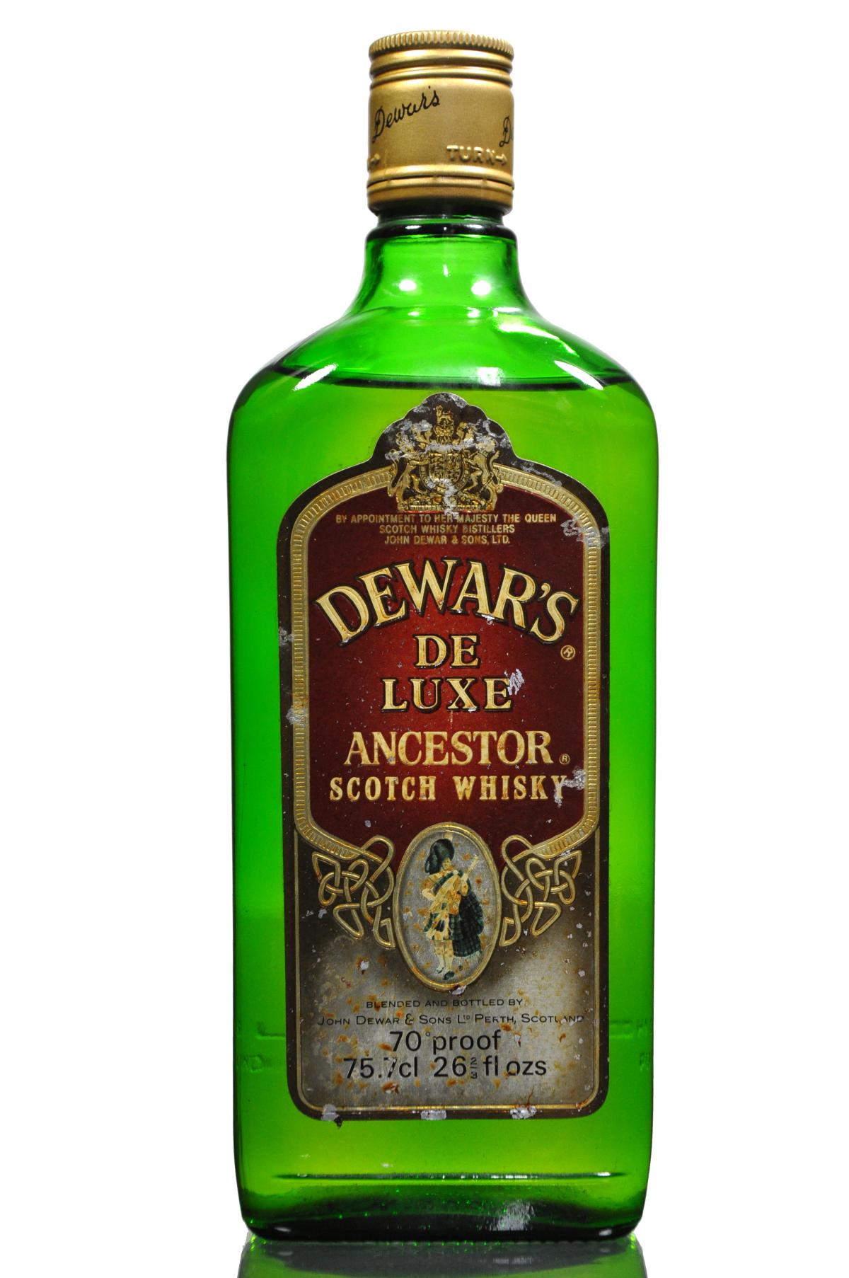 Dewars Ancestor - Late 1970s