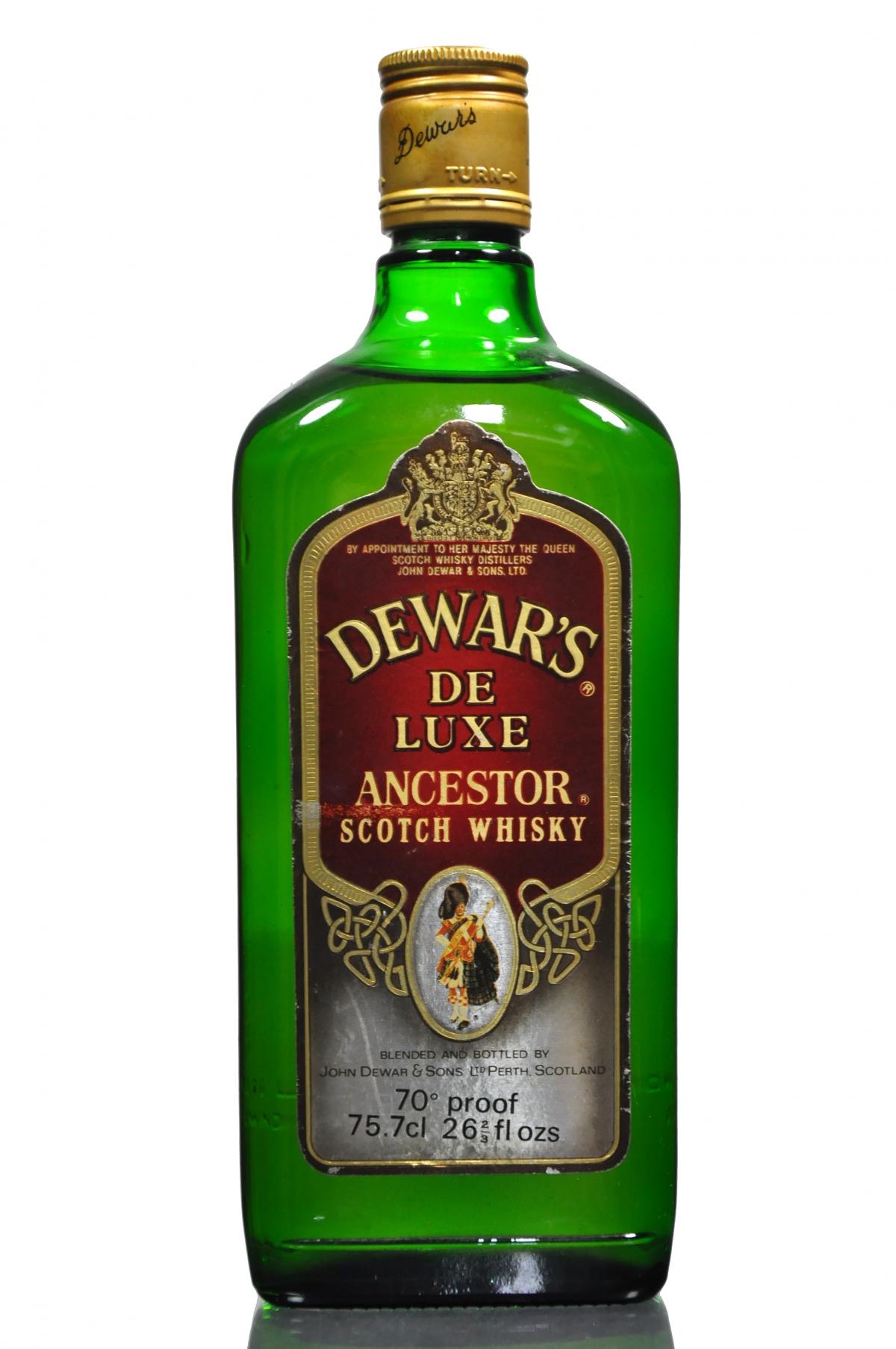 Dewars Ancestor - Late 1970s