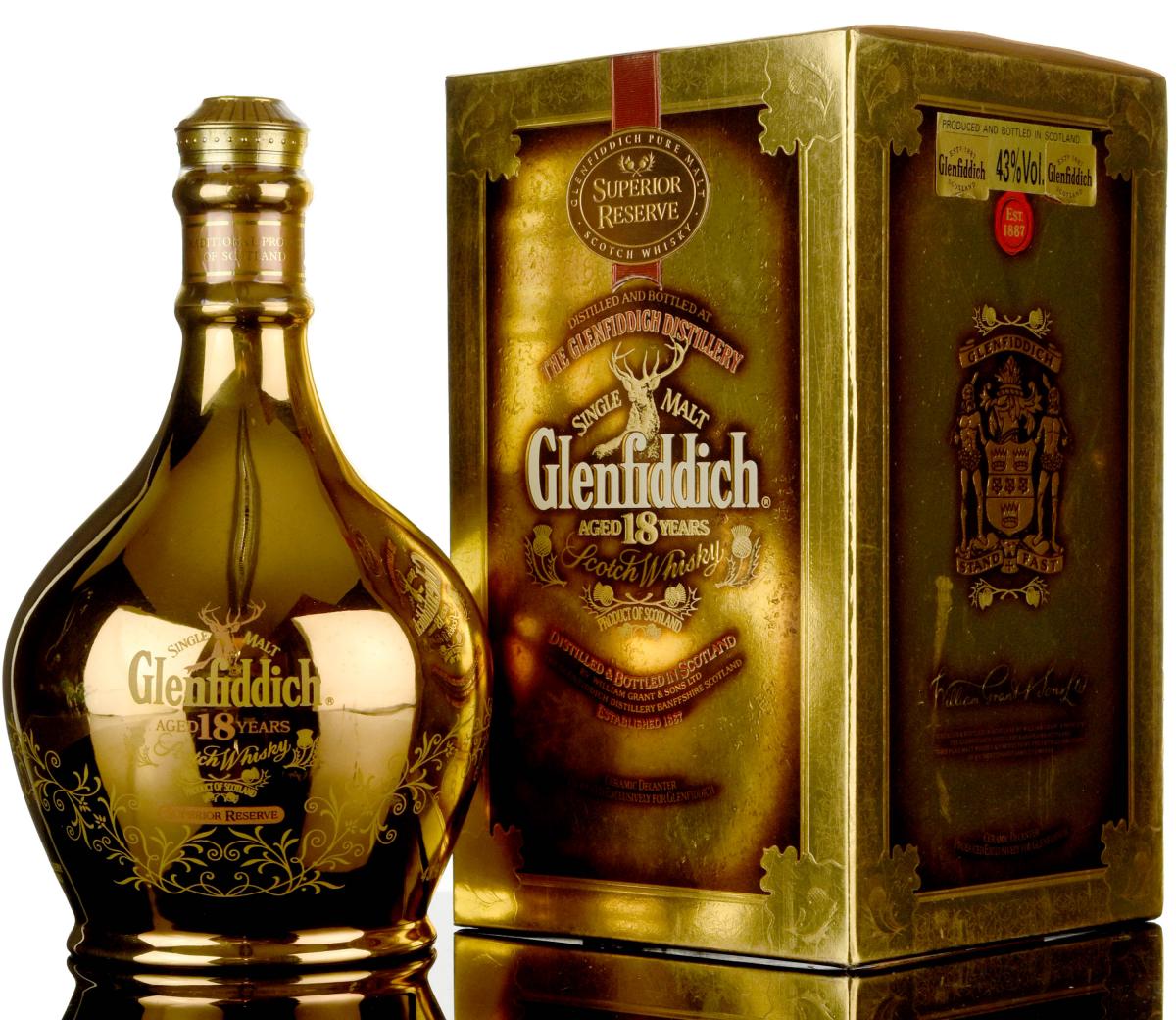 Glenfiddich 18 Year Old - Superior Reserve Ceramic