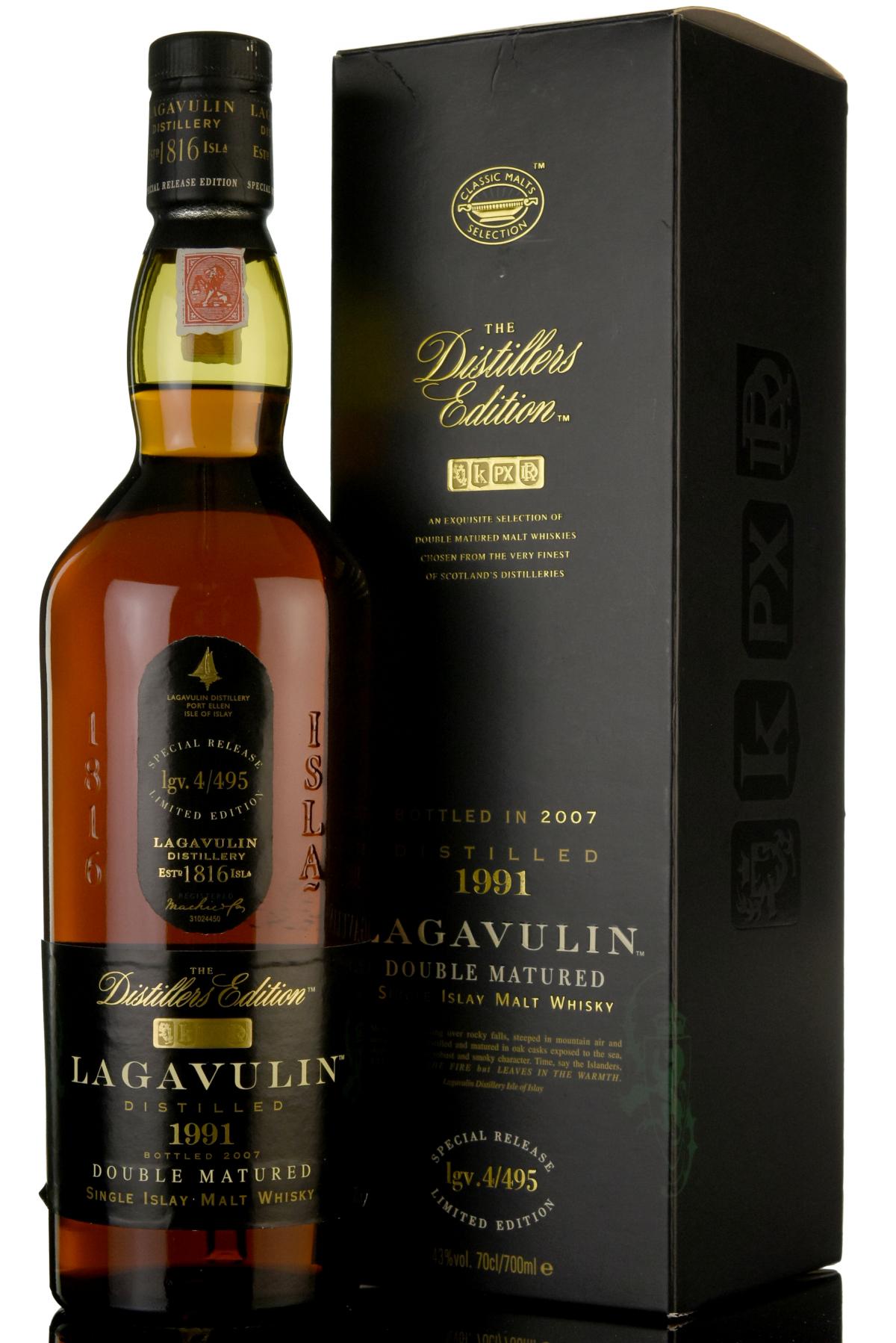 Lagavulin 1991-2007 - Distillers Edition