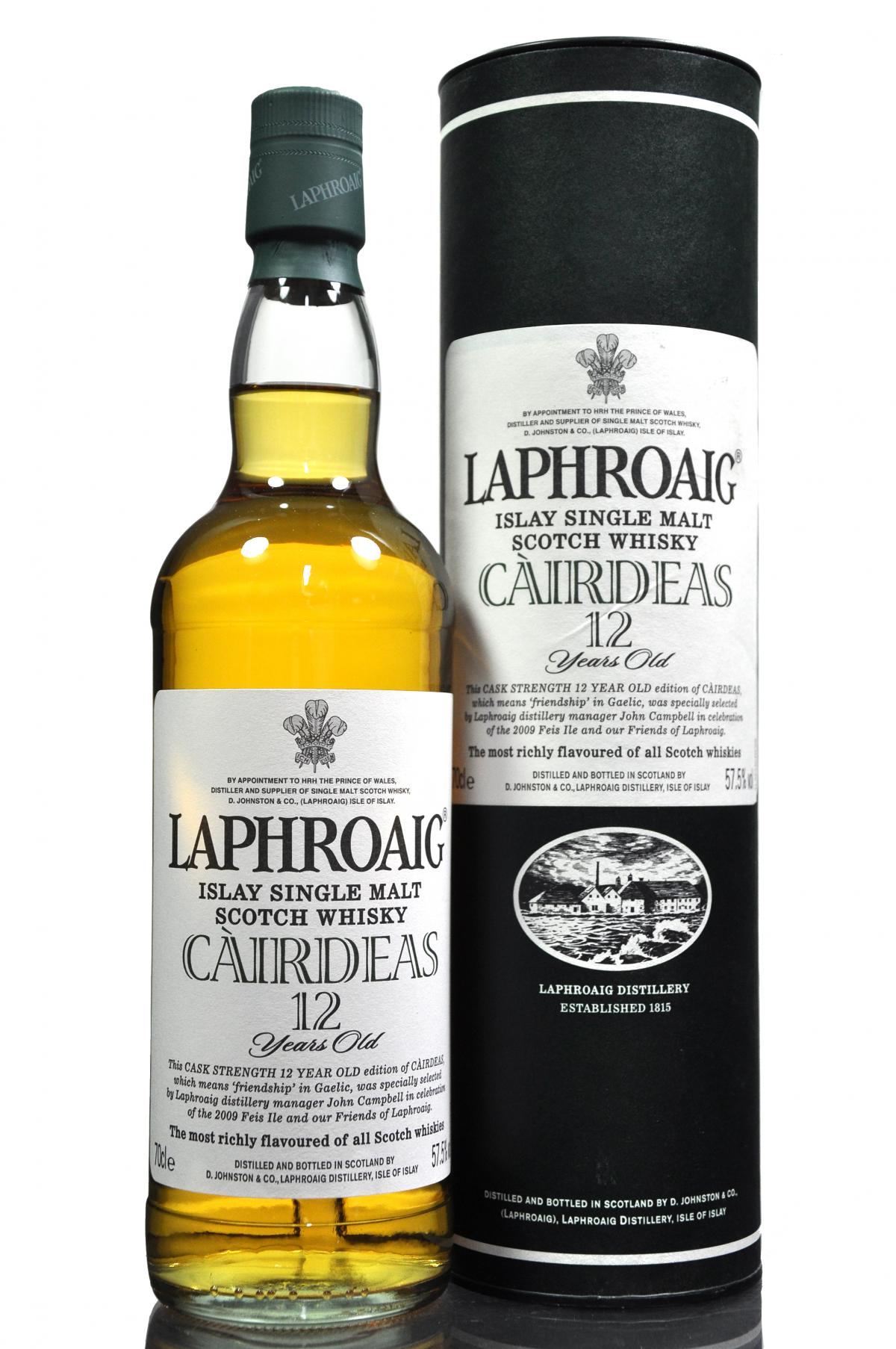 Laphroaig 12 Year Old Cairdeas - Festival 2009