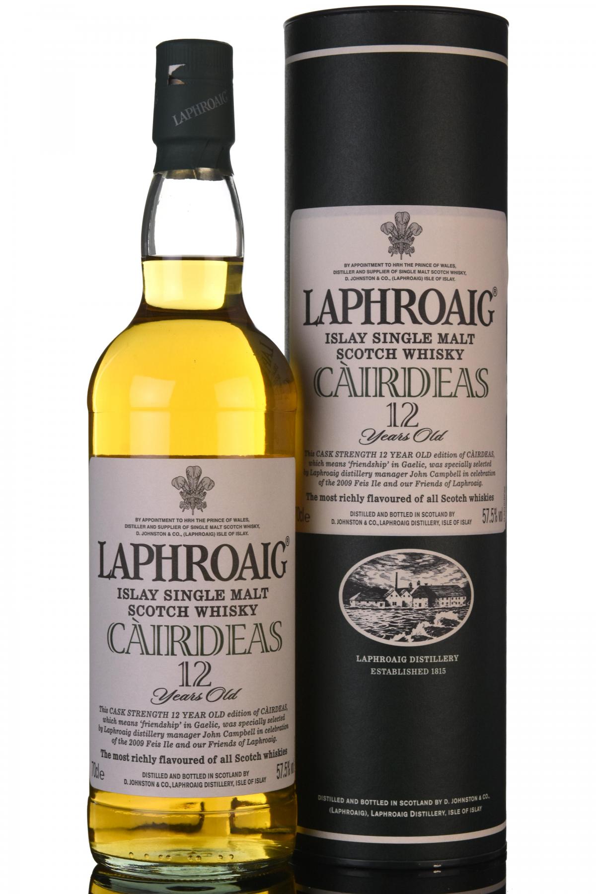 Laphroaig 12 Year Old Cairdeas - Festival 2009