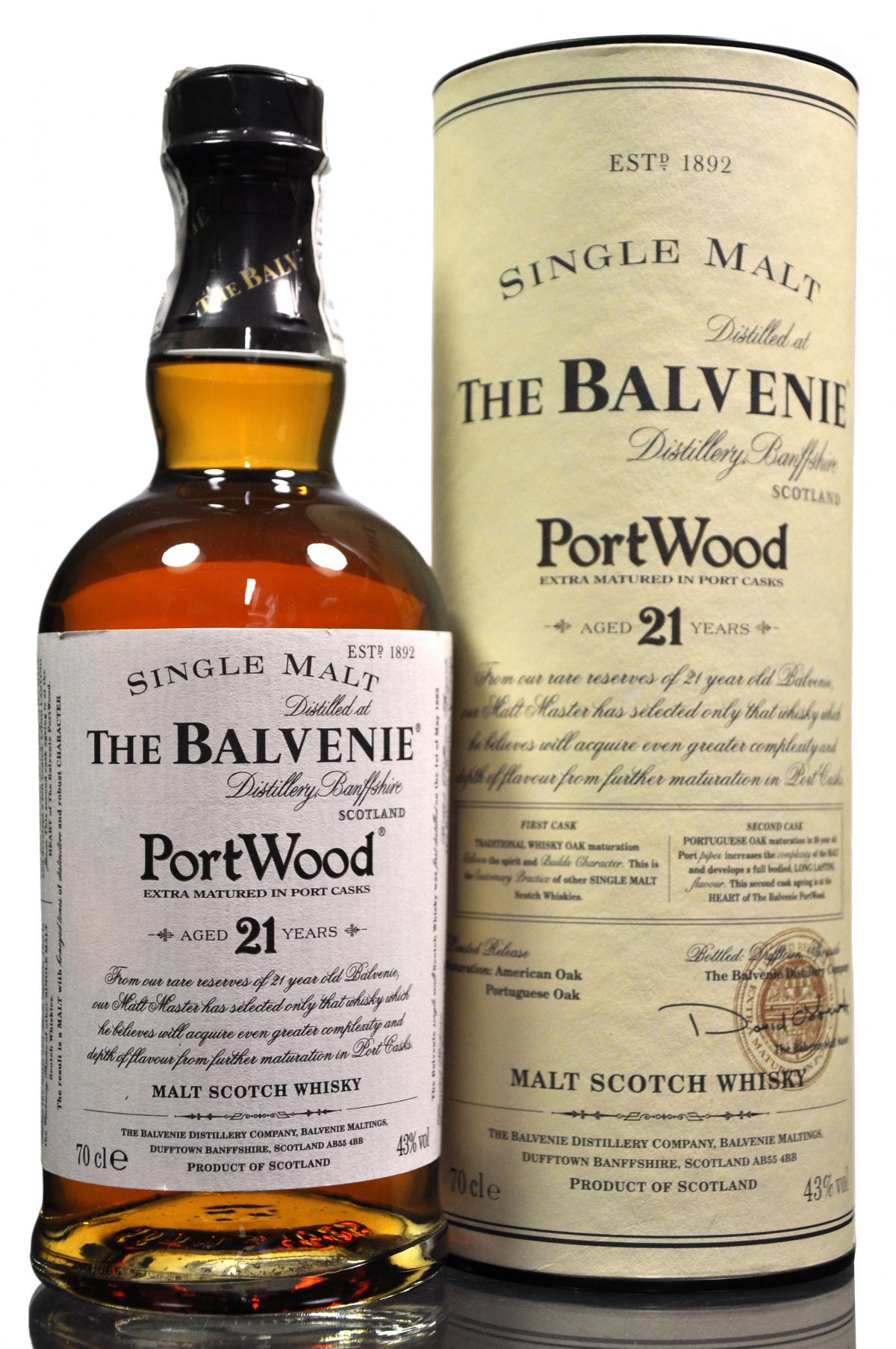 Balvenie 21 Year Old - Portwood