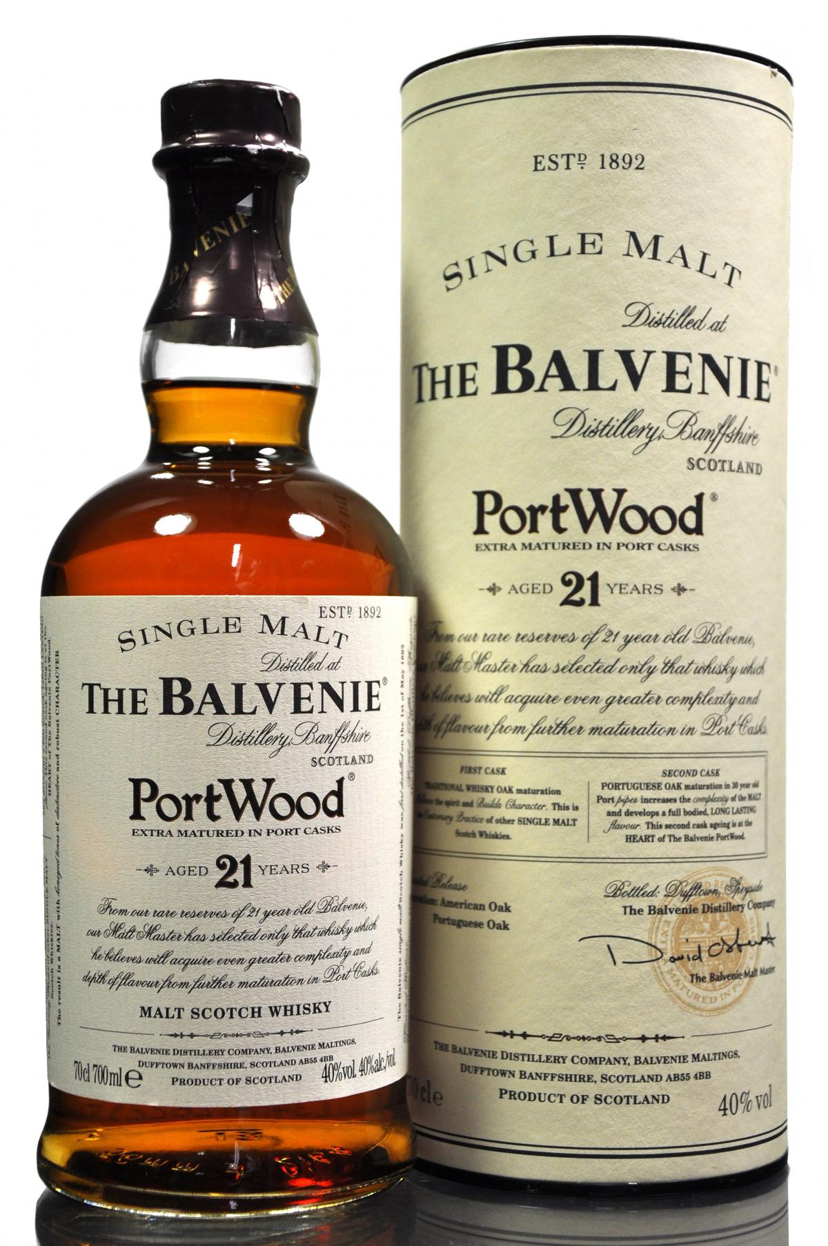 Balvenie 21 Year Old - Portwood