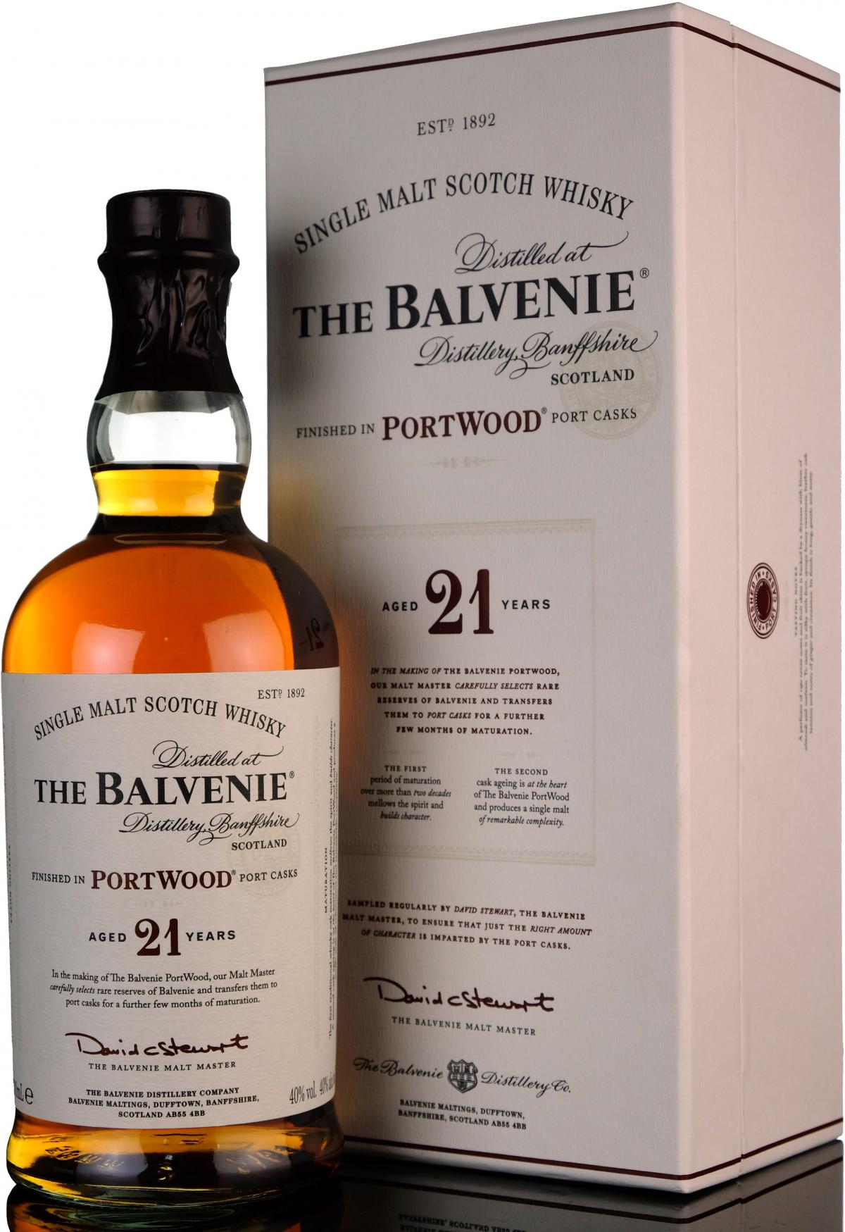 Balvenie 21 Year Old - PortWood