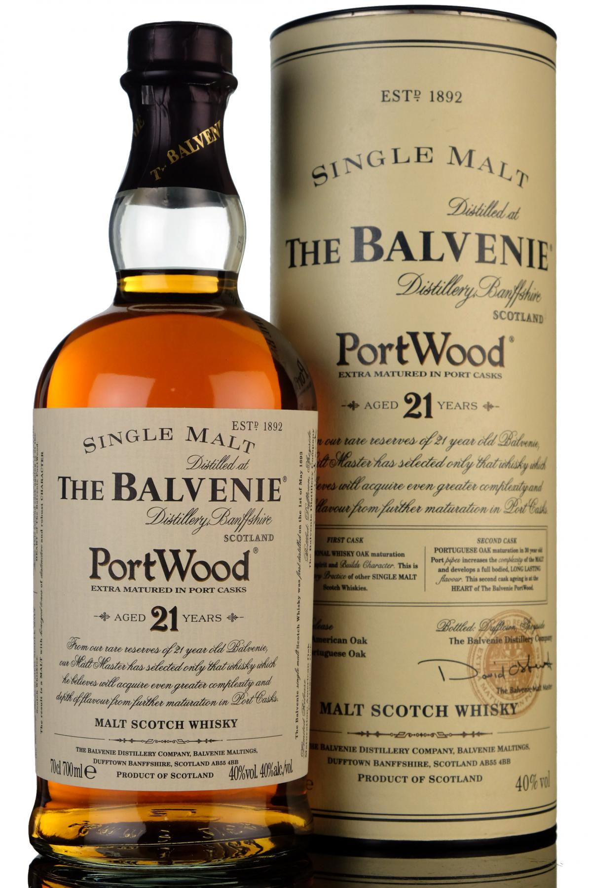 Balvenie 21 Year Old - Portwood