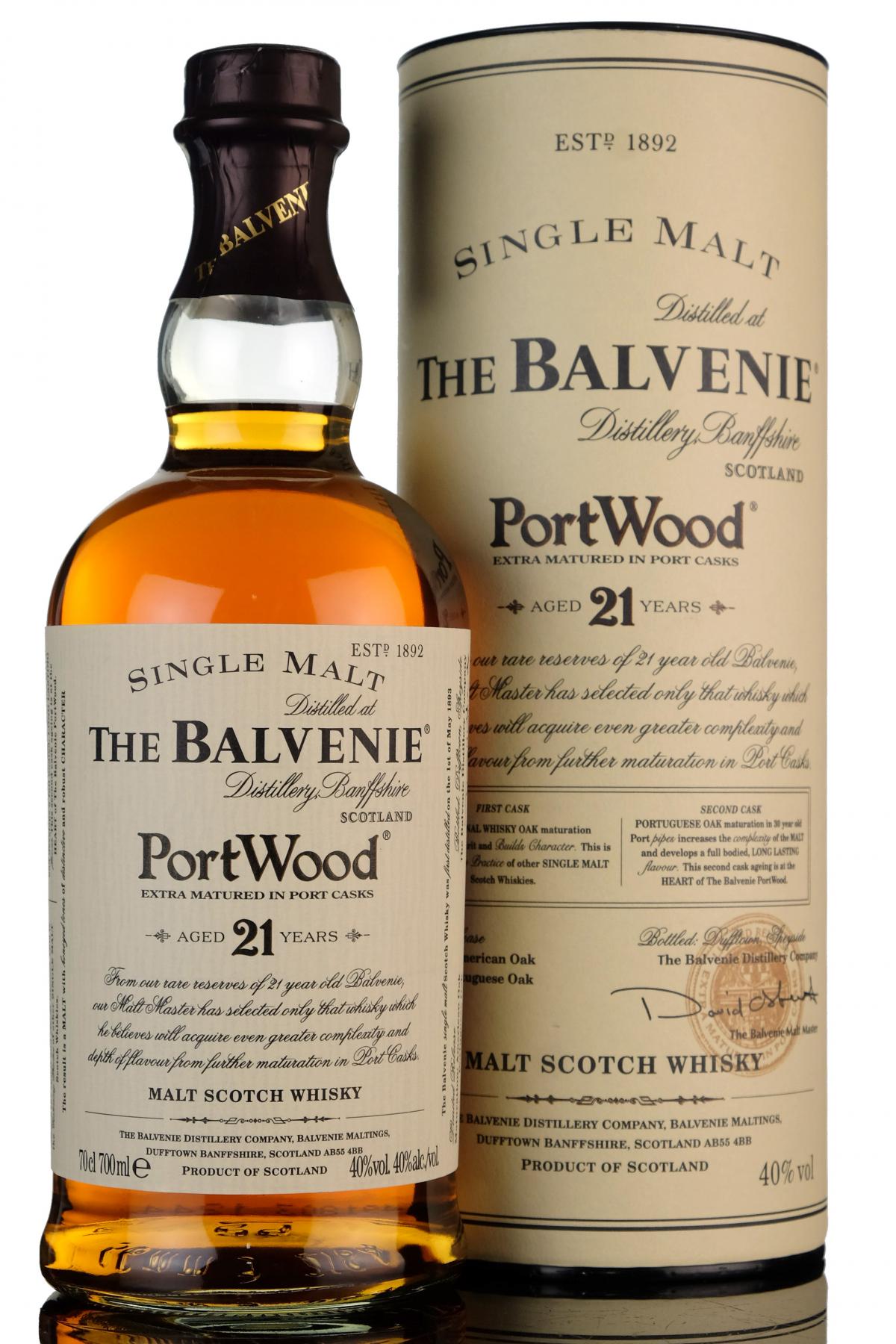 Balvenie 21 Year Old - Portwood