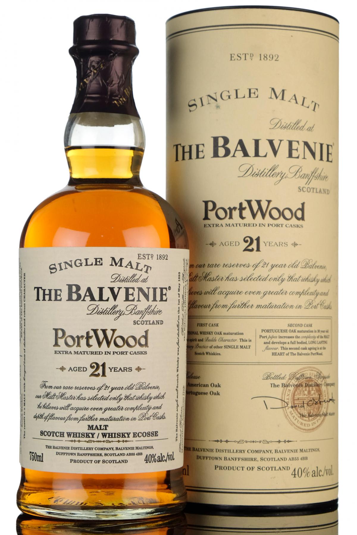 Balvenie 21 Year Old - Portwood