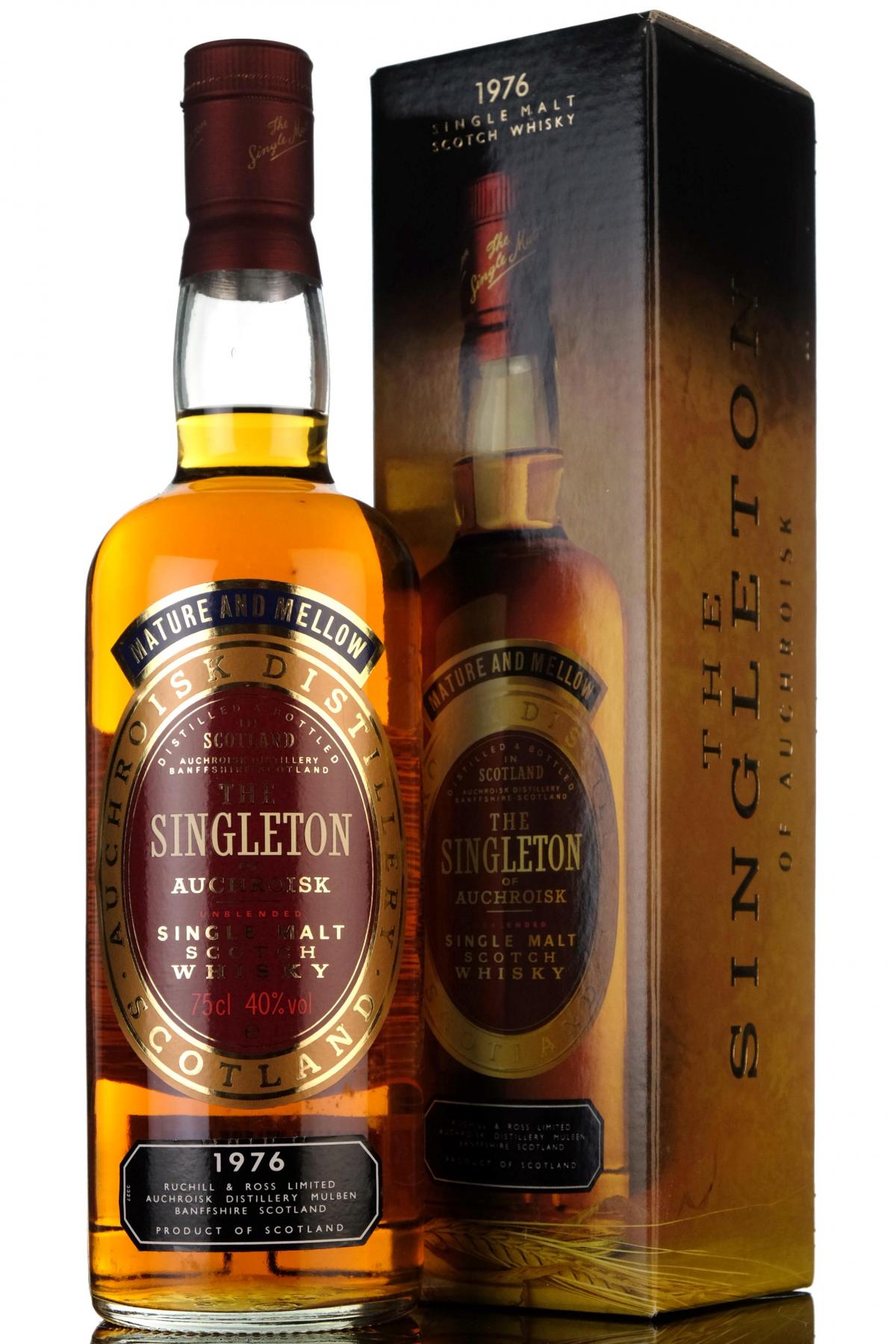 Singleton Of Auchroisk 1976