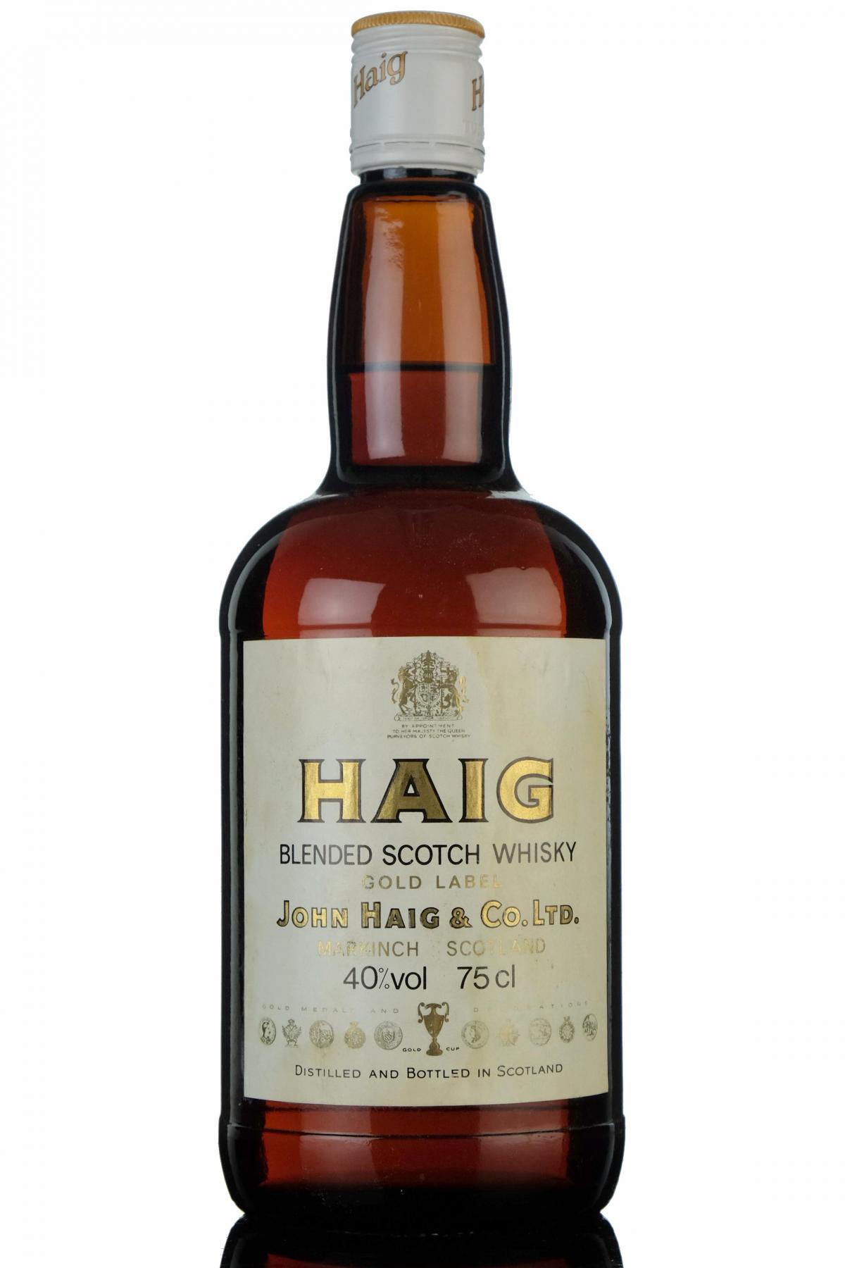 Haig Gold Label - 1980s