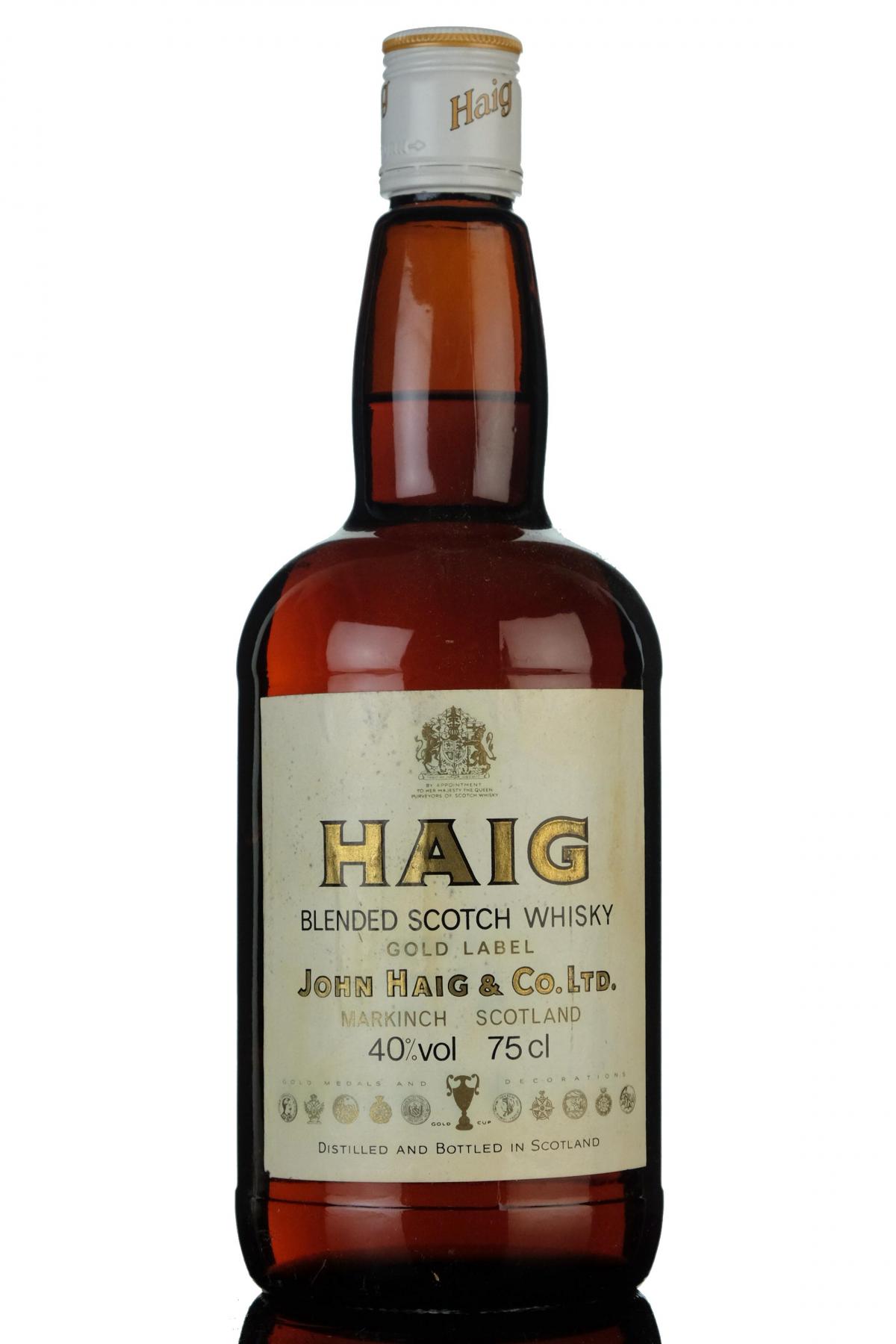 Haig Gold Label - 1980s
