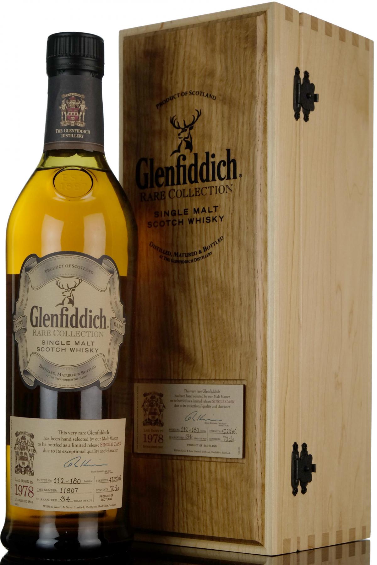 Glenfiddich 1978 - 34 Year Old - Vintage Reserve - Single Cask 11807