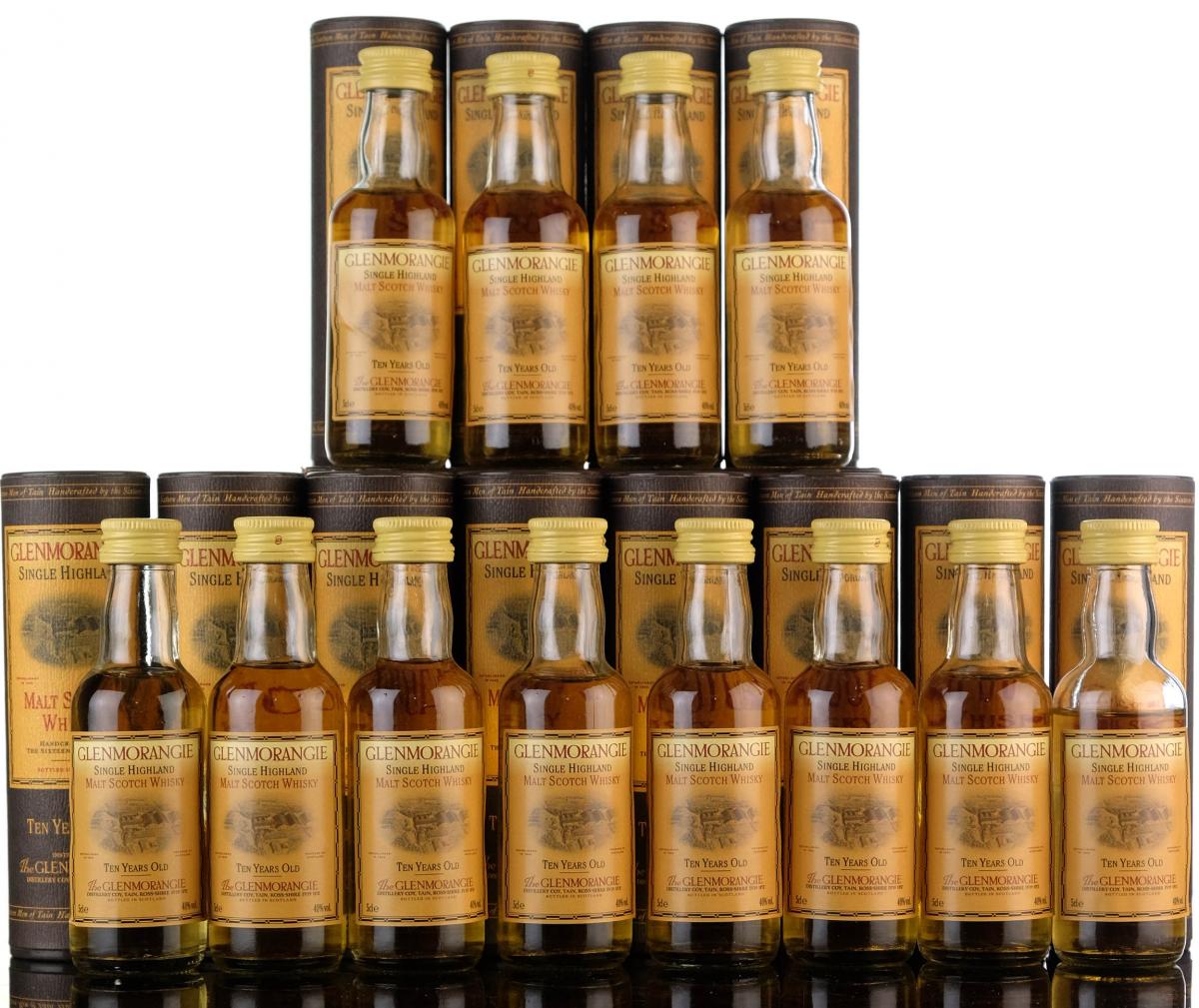 12 x Glenmorangie 10 Year Old Miniatures