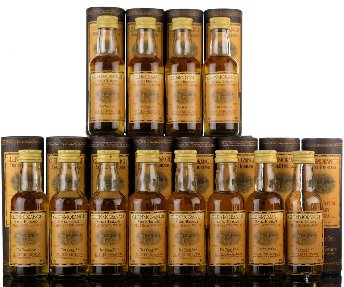 12 x Glenmorangie 10 Year Old Miniatures